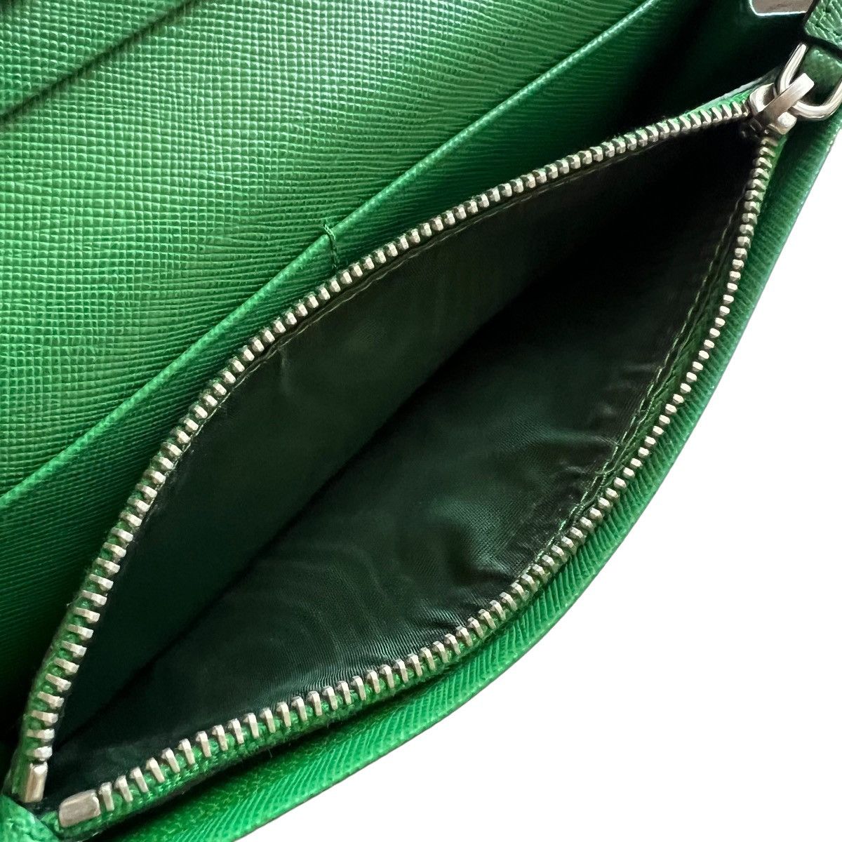 Prada Prada Saffiano Logo Long Wallet Size ONE SIZE - 6 Thumbnail