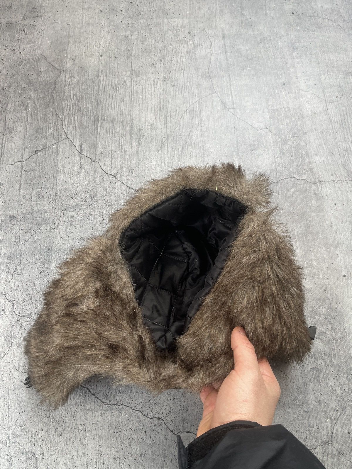 Hysteric Glamour × Japanese Brand × Vintage Amazing Faux Fur Y2K Ushanka Hat (Trapper Hat) Size ONE SIZE - 5 Thumbnail