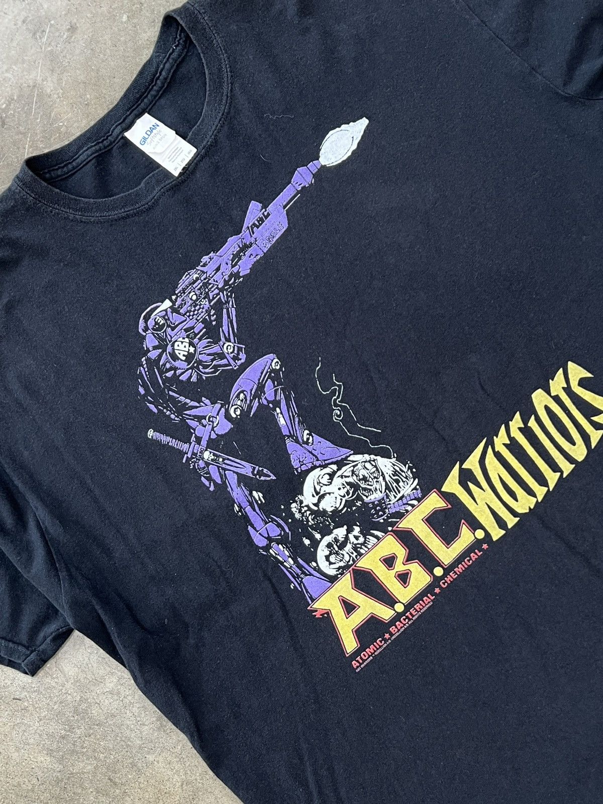 Vintage Vintage A.B.C. Warriors Video Game Tee 2XL Size US XXL / EU 58 / 5 - 1 Thumbnail