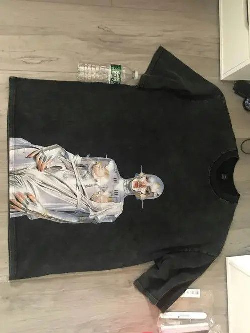 Anime Oversized T-Shirt V Robot Graphic Print Size US L / EU 52-54 / 3 - 4 Thumbnail