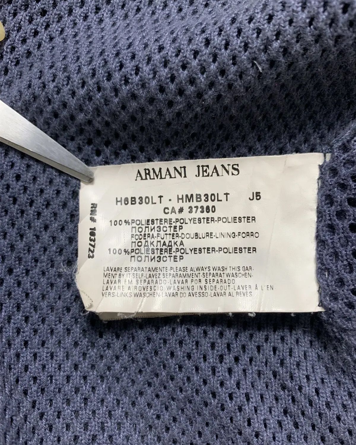 Armani 2000s Armani Jeans LIght - Archieve Style Size US L / EU 52-54 / 3 - 11 Thumbnail