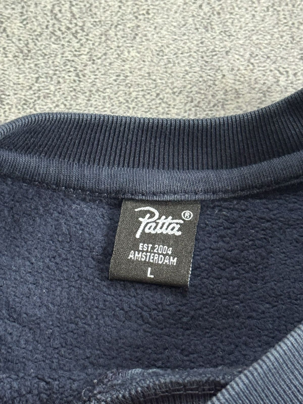 Patta Patta L/size big logo sweatshirts jumper pullover sweater Size US L / EU 52-54 / 3 - 4 Thumbnail
