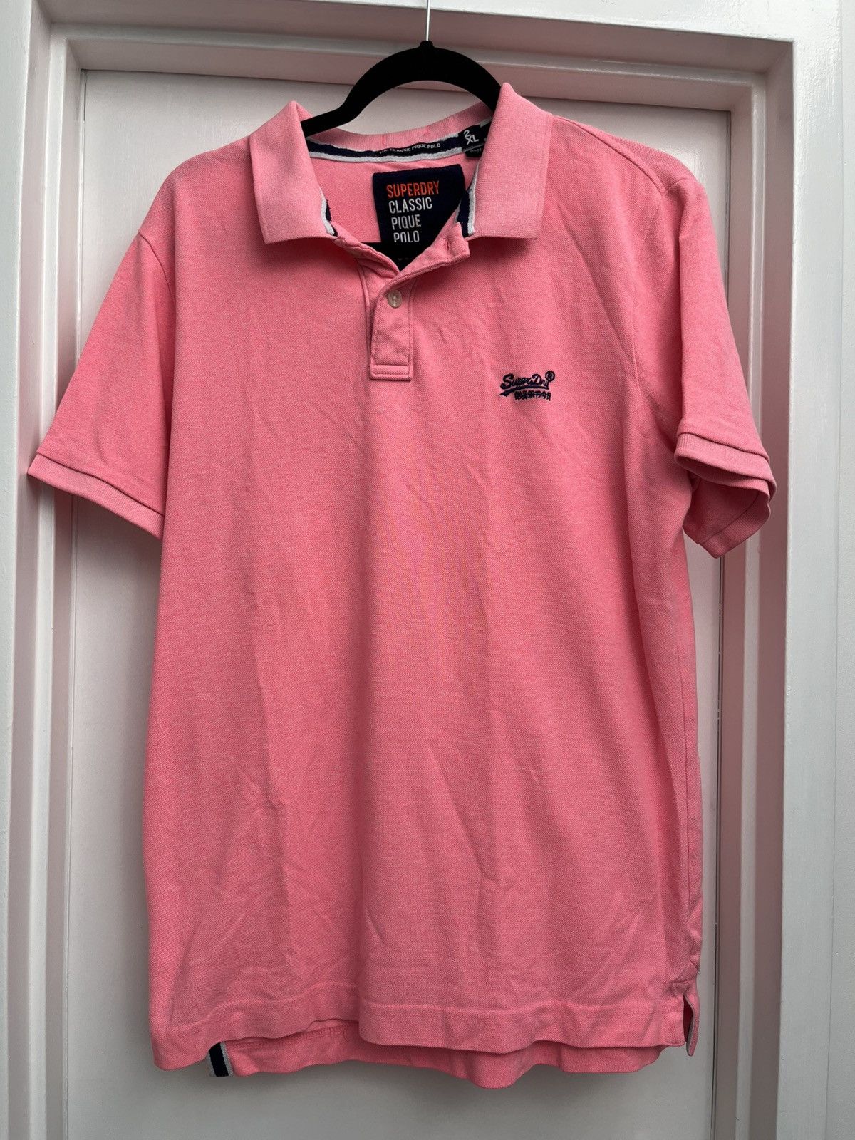 Superdry Superdry Classic Pique Polo Shirt Men’s Size 2XL Size US XXL / EU 58 / 5 - 1 Thumbnail