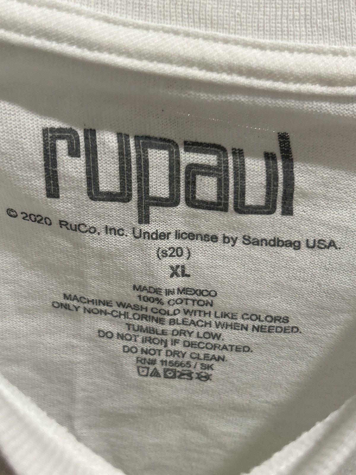 Other Rupaul Drag Race White and Multicolored T-Shirt XL Size US XL / EU 56 / 4 - 3 Thumbnail