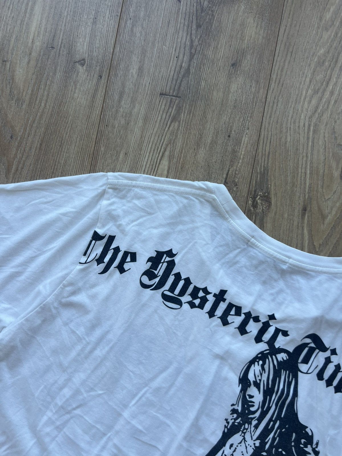 Hysteric Glamour HYSTERIC GLAMOUR THE HYSTERIC TIMES RARE Y2K NAKED LADY TEE Size US L / EU 52-54 / 3 - 5 Thumbnail