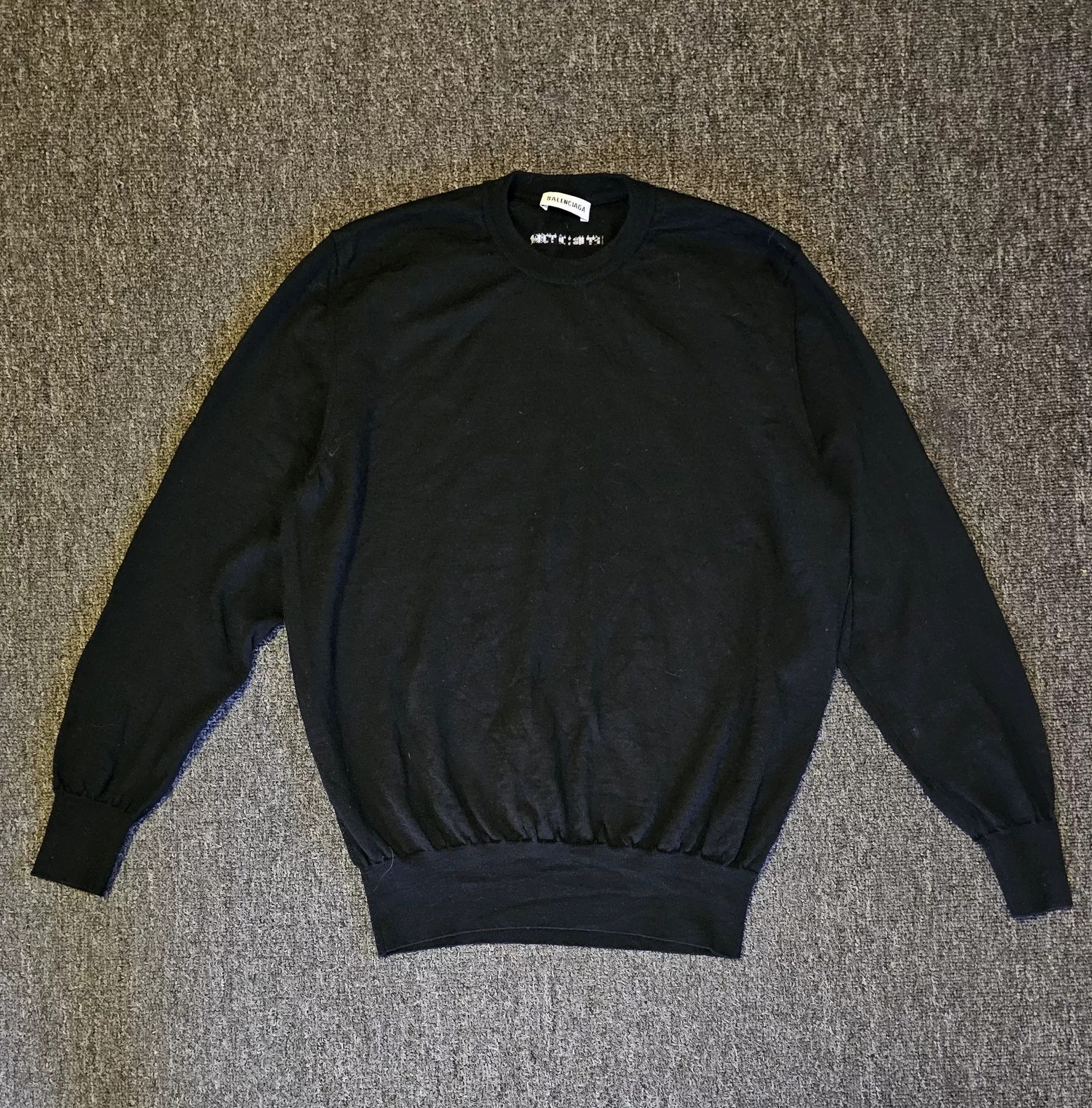 Balenciaga balenciaga men's wool sweater pullover Size US M / EU 48-50 / 2 - 1 Preview