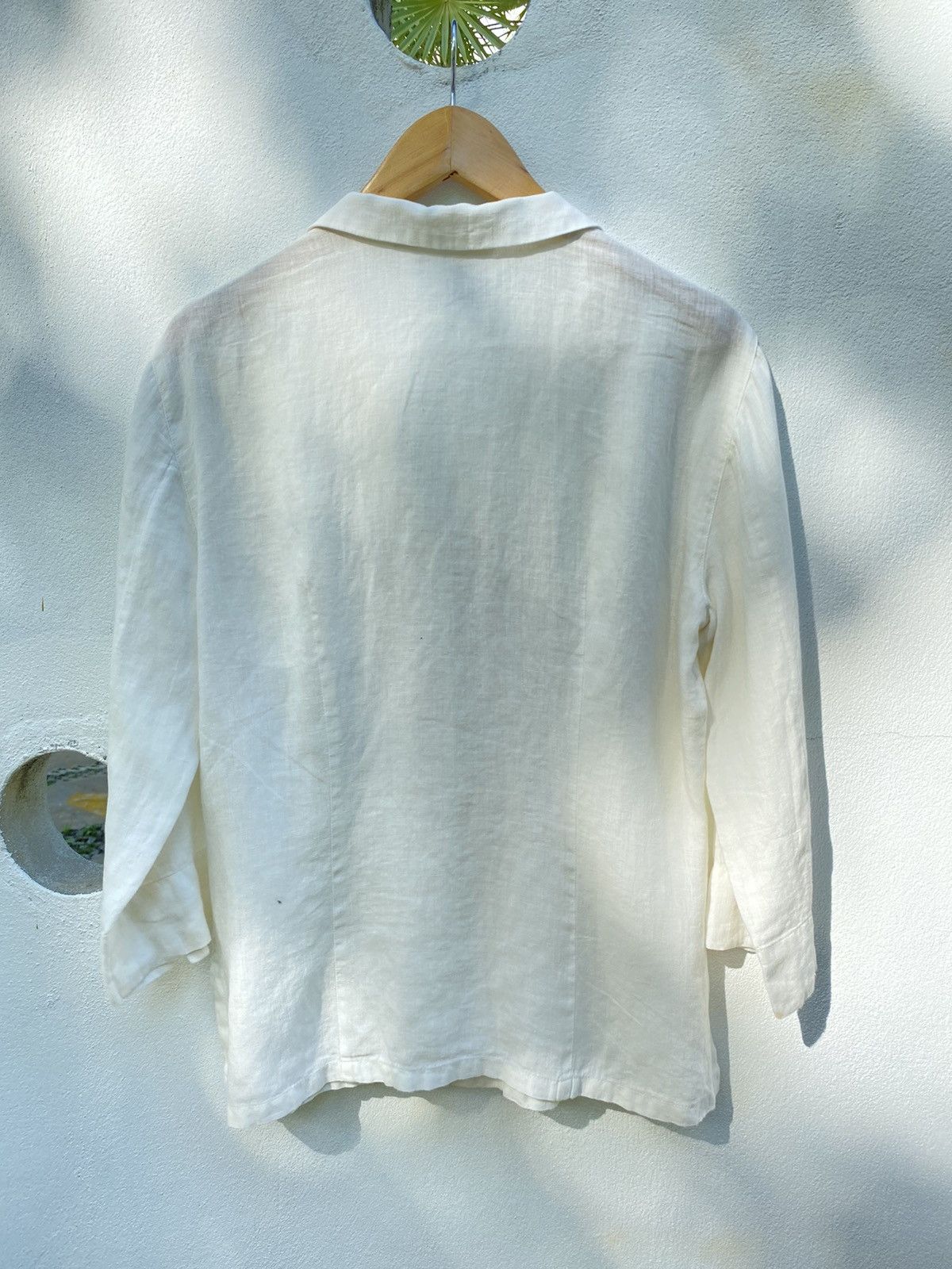 Max Mara Maxmara white pocket shirt Size ONE SIZE - 9 Thumbnail