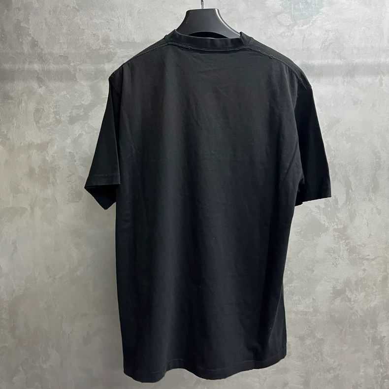 Balenciaga Balenciaga latest black letter logo round neck short sleeve Size US XXS / EU 40 - 6 Thumbnail