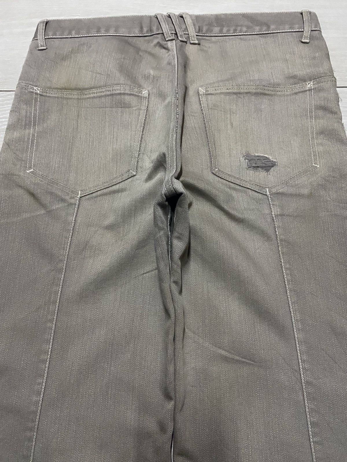 Adidas Adidas beidge Grunge Distressed Baggy Jeans Size US 33 - 4 Thumbnail