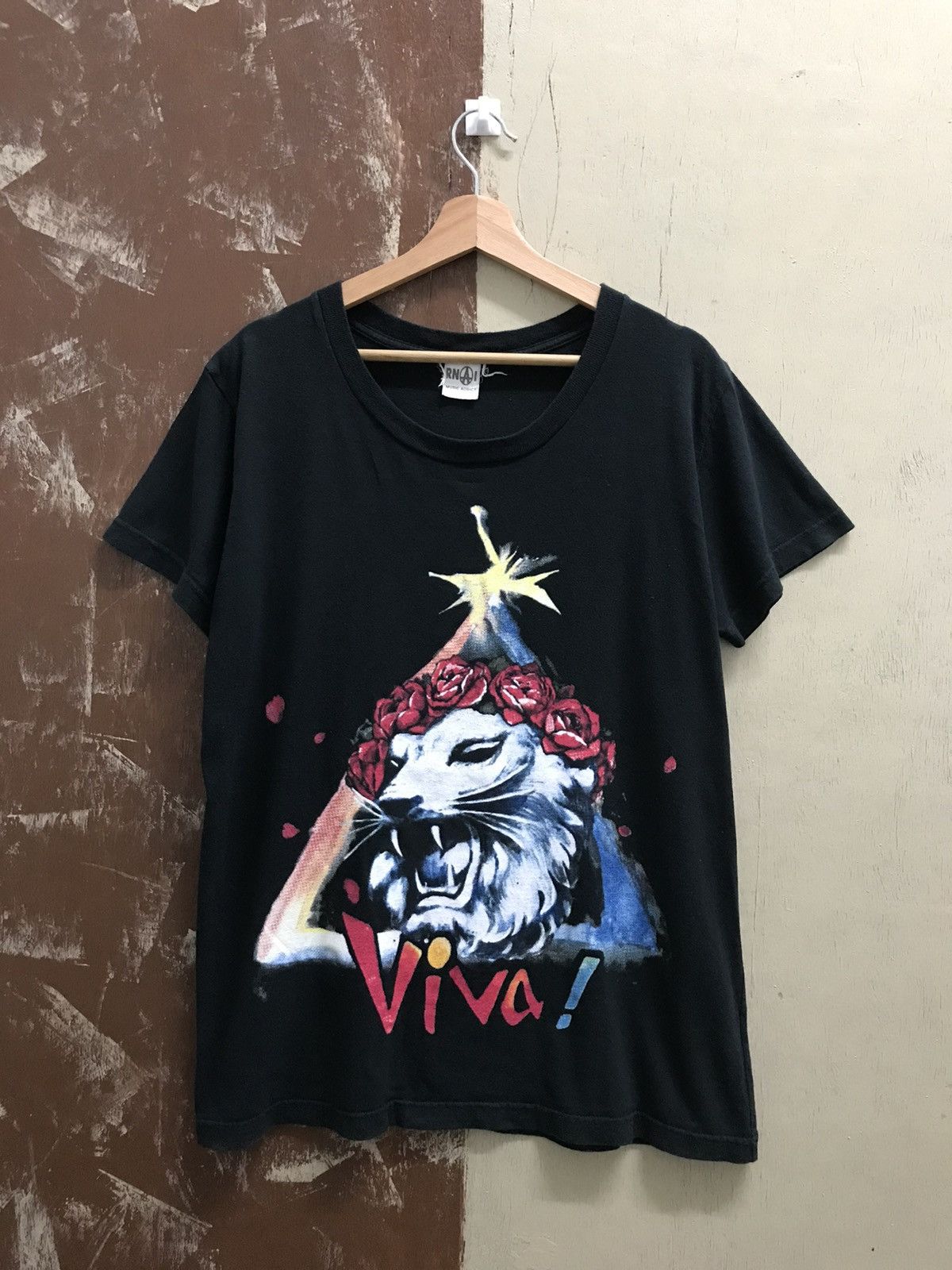 image of Archival Clothing Dj Viva 2009 Music Tour Tee in Black, Men's (Size Medium)