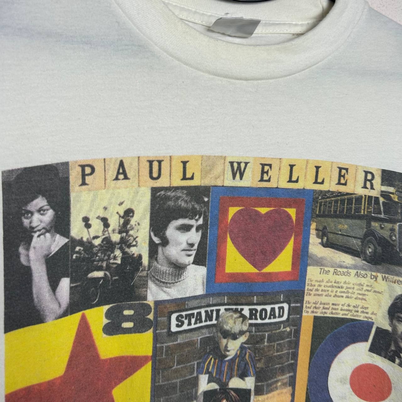 Band Tees Vintage Paul Weller Big logo Rock Band 90s rare tee Size US L / EU 52-54 / 3 - 3 Thumbnail
