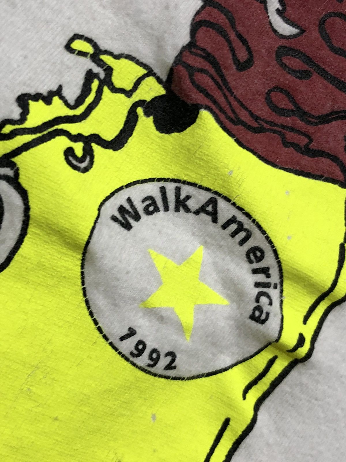 Vintage Vtg 1992 Walk America Atlanta Marathon Tee Size US XL / EU 56 / 4 - 3 Thumbnail