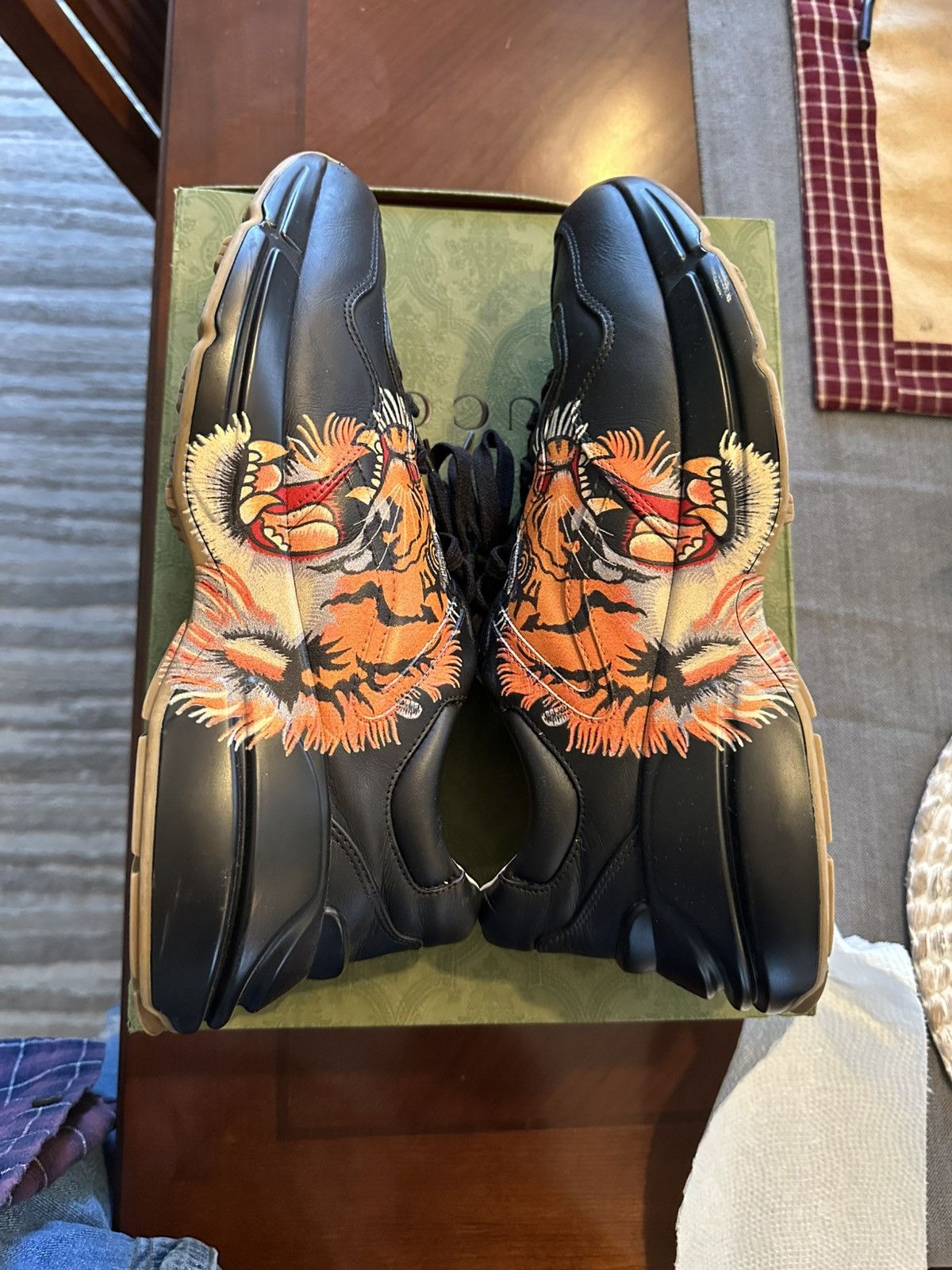 Gucci Gucci Rhyton Sneakers - Tiger Size US 10 / EU 43 - 5 Thumbnail
