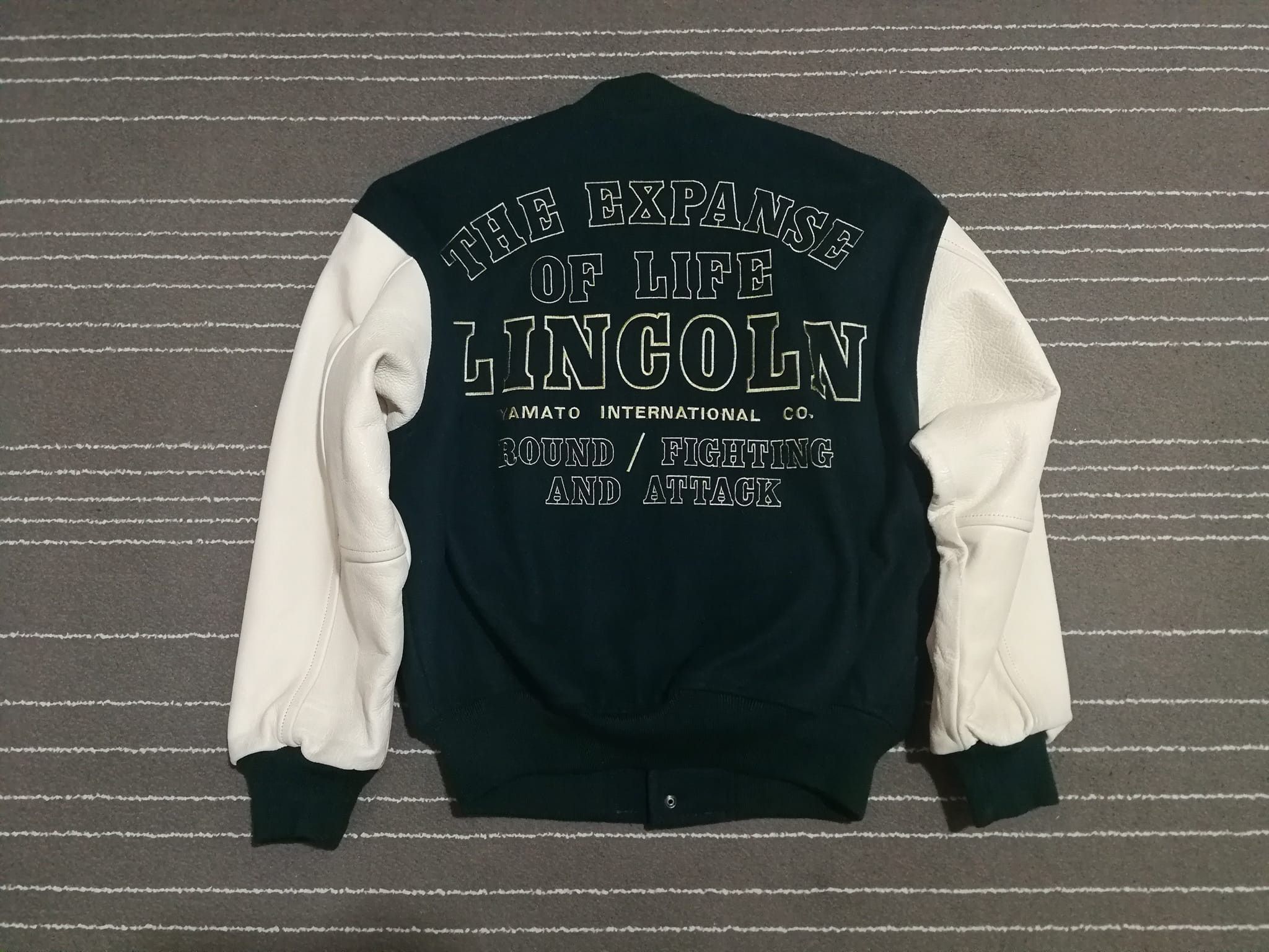 Japanese Brand Lincoln X Yamato International co varsity jacket M Size US M / EU 48-50 / 2 - 2 Thumbnail