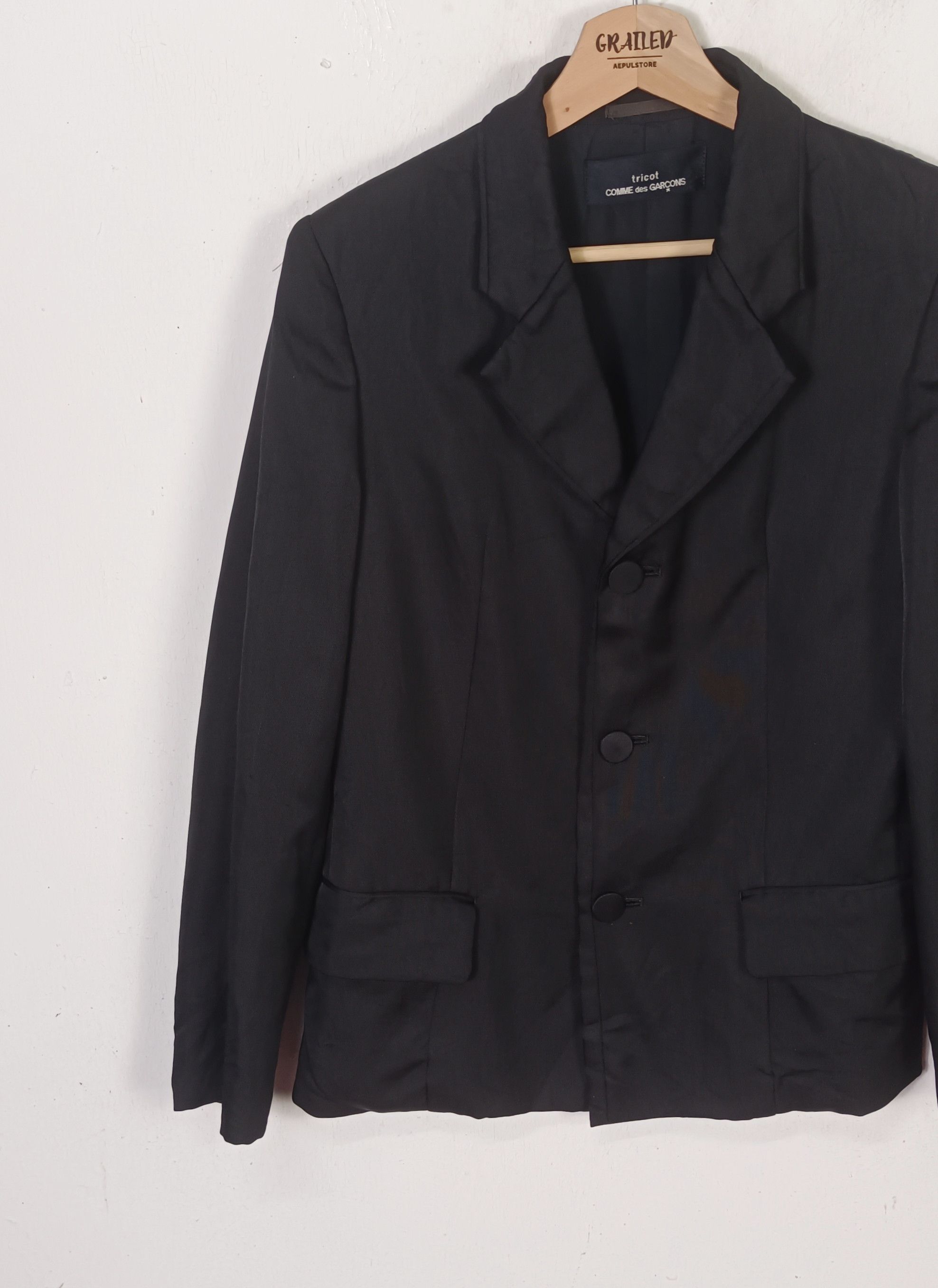 Tricot Comme des Garcons AD 1995 Tricot Comme Des Garcons Jacket Size S / US 4 / IT 40 - 4 Thumbnail
