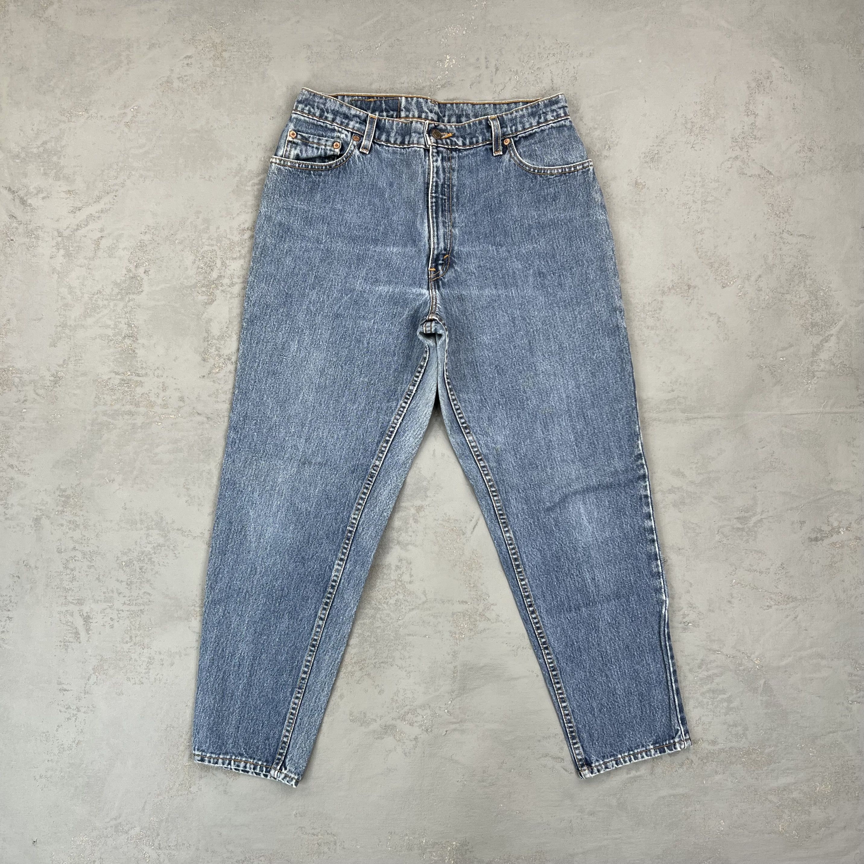 Levi's Vintage 1997 Levi's 550 Relaxed Tapered Jeans MADE IN USA Size 31" - 1 Thumbnail