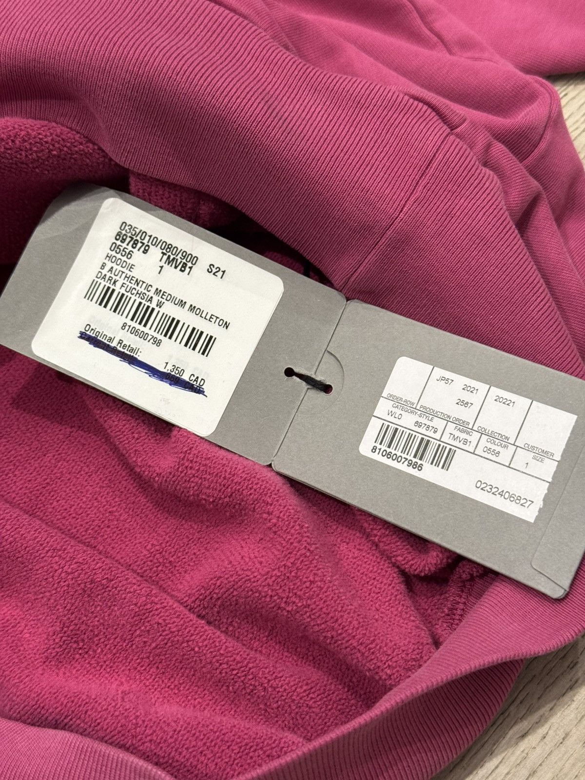 Balenciaga Balenciaga Pink Cotton Oversized Hoodie Size US L / EU 52-54 / 3 - 6 Thumbnail