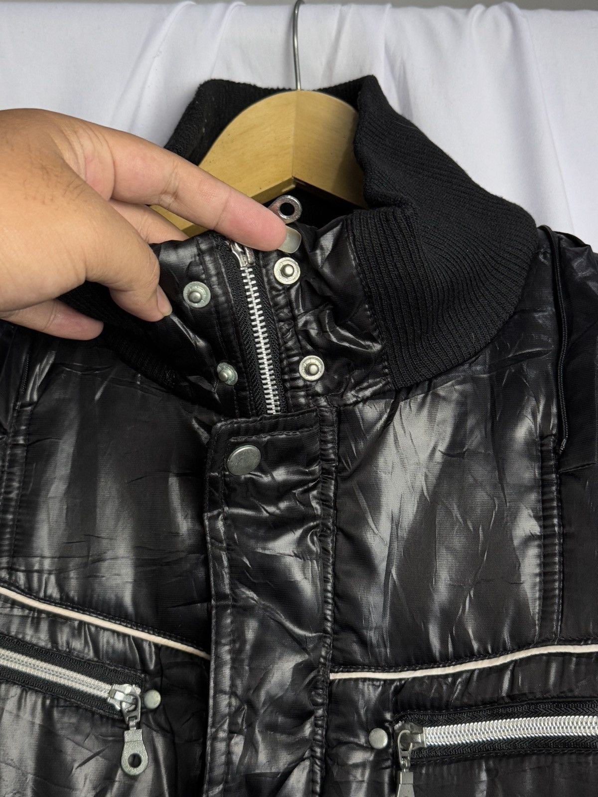 If Six Was Nine × Japanese Brand × Le Grande Bleu (L.G.B.) Sorridere puffer jacket ifsixwasnine goa style Size US M / EU 48-50 / 2 - 7 Thumbnail
