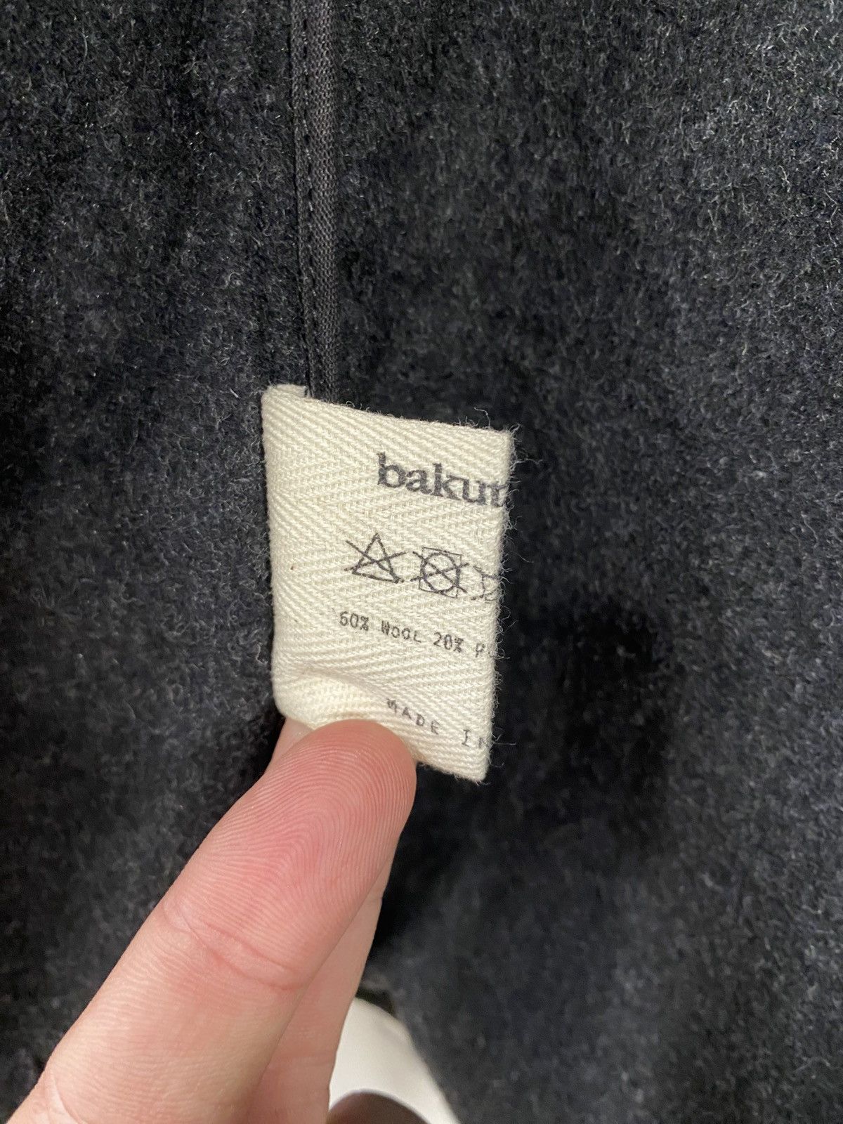 Japanese Brand Bakuto893 Japanese Brand Tweed Blazer With Selvages Size: S Size US S / EU 44-46 / 1 - 10 Thumbnail