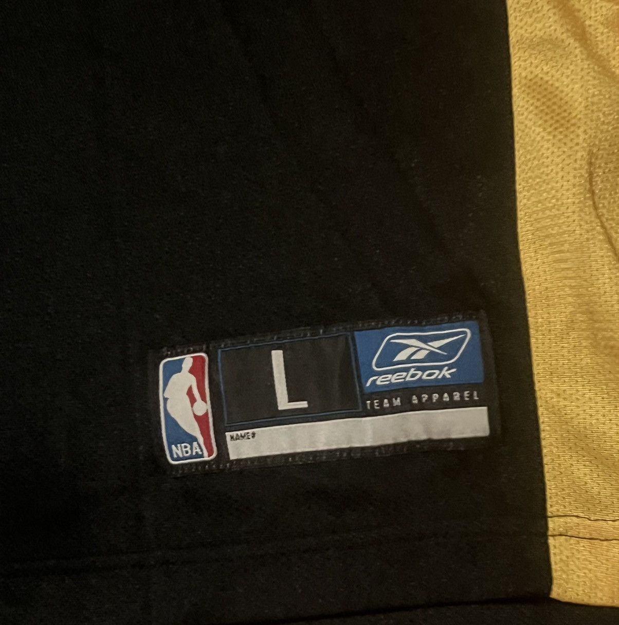 Reebok Vintage Reebok Los Angeles Lakers Kobe Bryant 8 Black Jersey Size US L / EU 52-54 / 3 - 3 Thumbnail