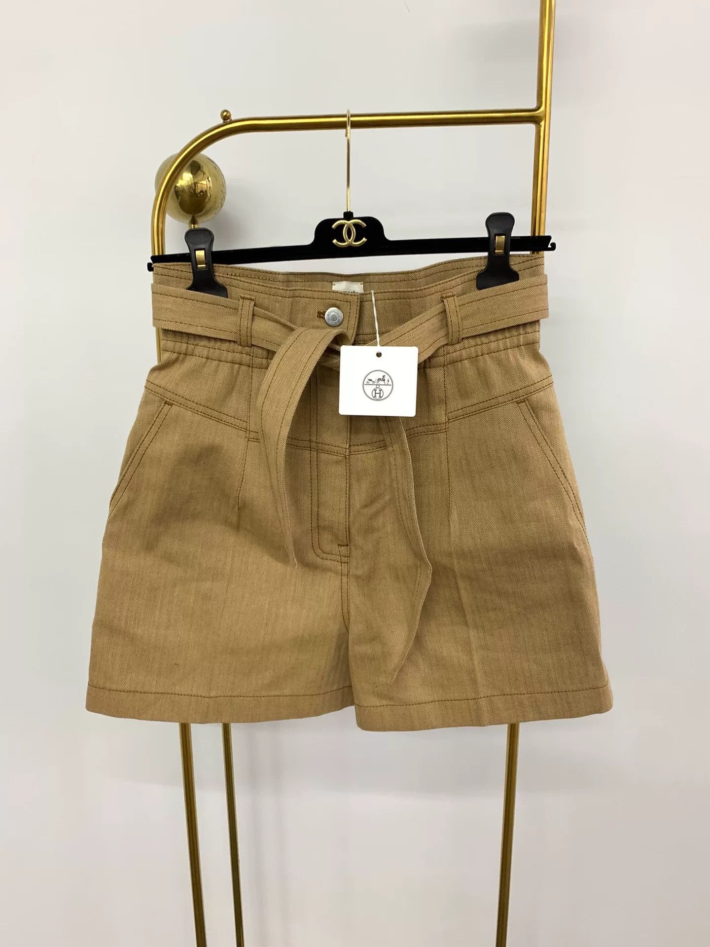 Hermes Hermes 24SS Belted Shorts Size US 36 / EU 52 - 1 Thumbnail