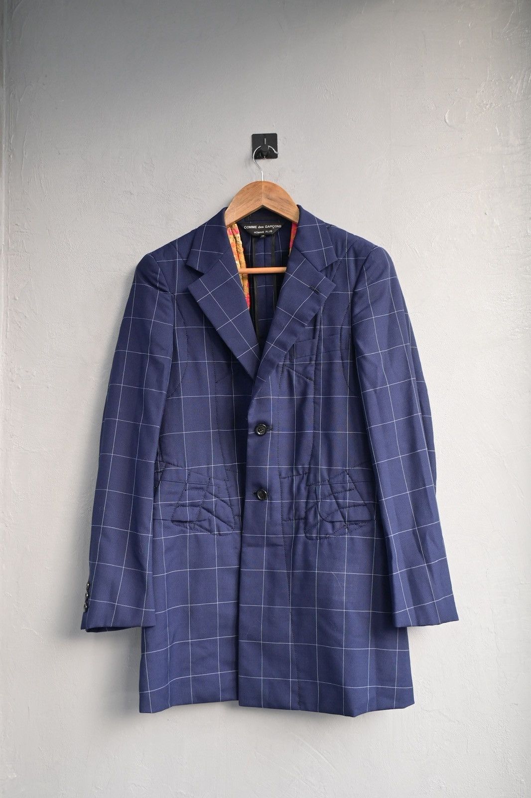 Comme des Garcons Homme Plus Comme Des Garcons Homme Plus SS18 reversible patchworks coat Size US S / EU 44-46 / 1 - 3 Thumbnail