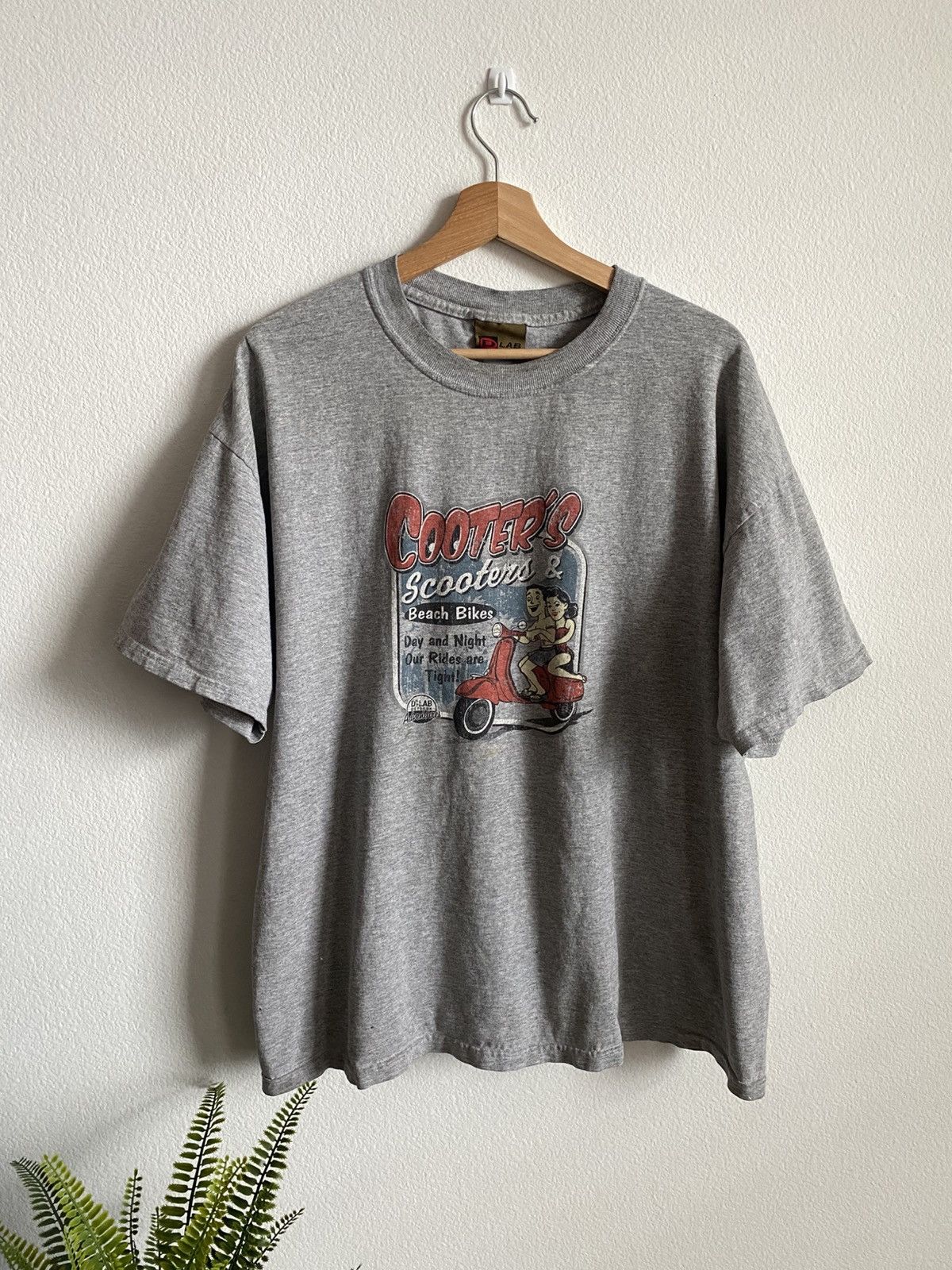 Vintage 00s Cooters & Scooters Funny Humor Tee Size US XL / EU 56 / 4 - 1 Thumbnail