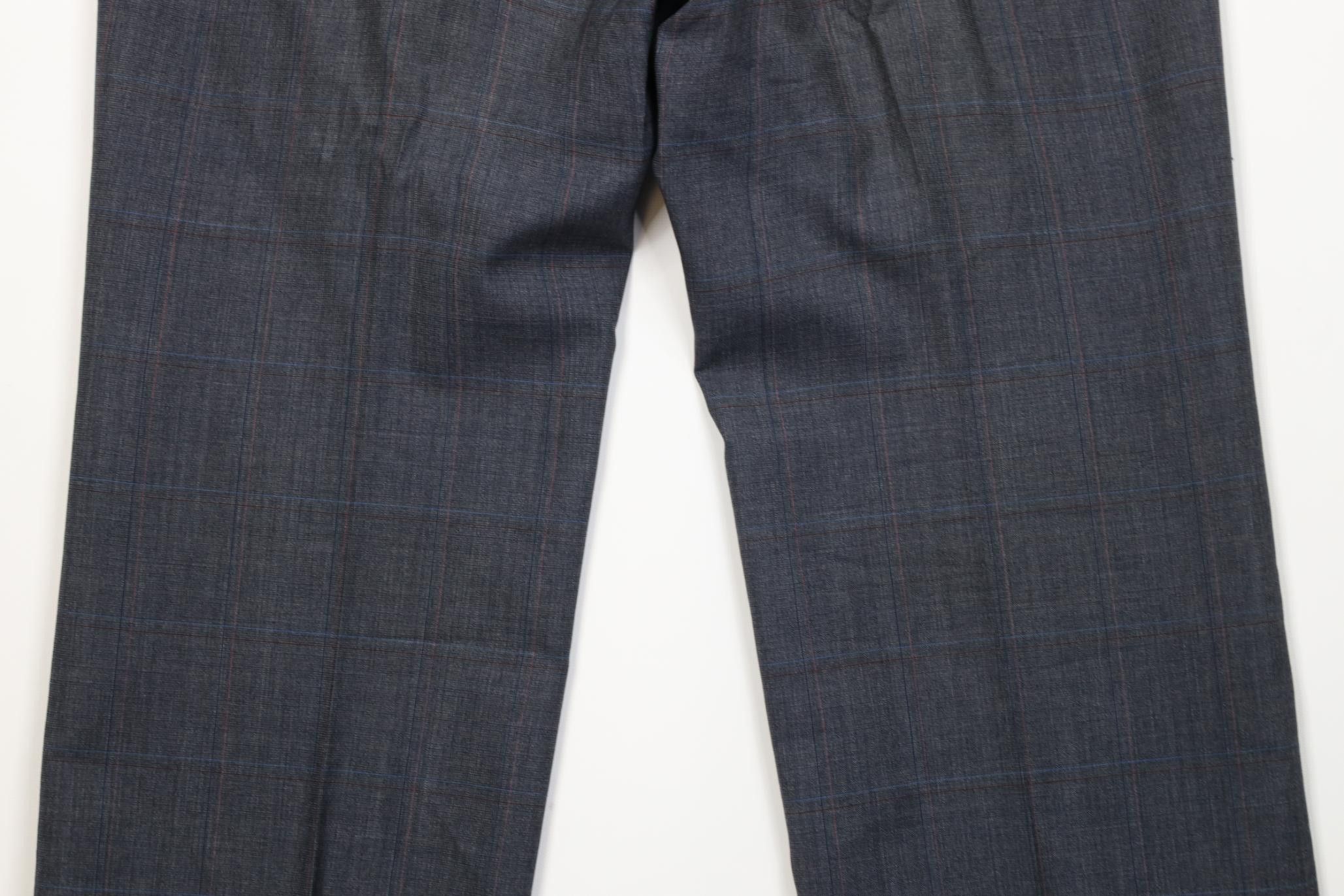 Vintage Vintage 70s Streetwear Flared Wide Leg Chino Pants Plaid USA Size US 34 / EU 50 - 10 Thumbnail