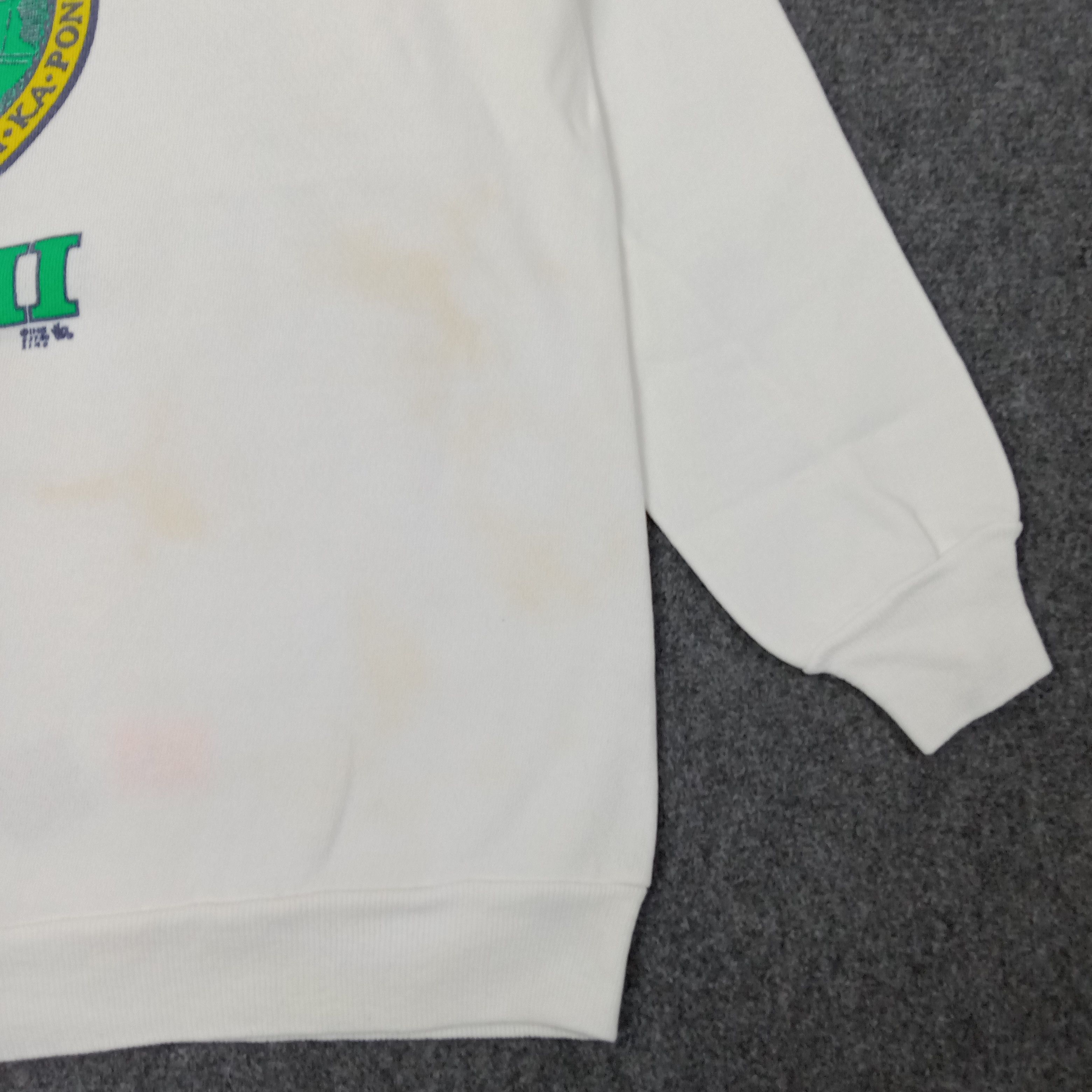 Vintage Vintage 90's University Of Hawai Promotion Sweatshirt C245N2 Size US M / EU 48-50 / 2 - 3 Thumbnail