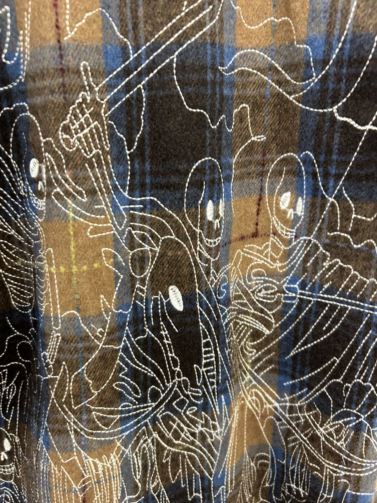 Who Decides War Who Decides War Heavy Embroidered Flannel Size US S / EU 44-46 / 1 - 5 Thumbnail
