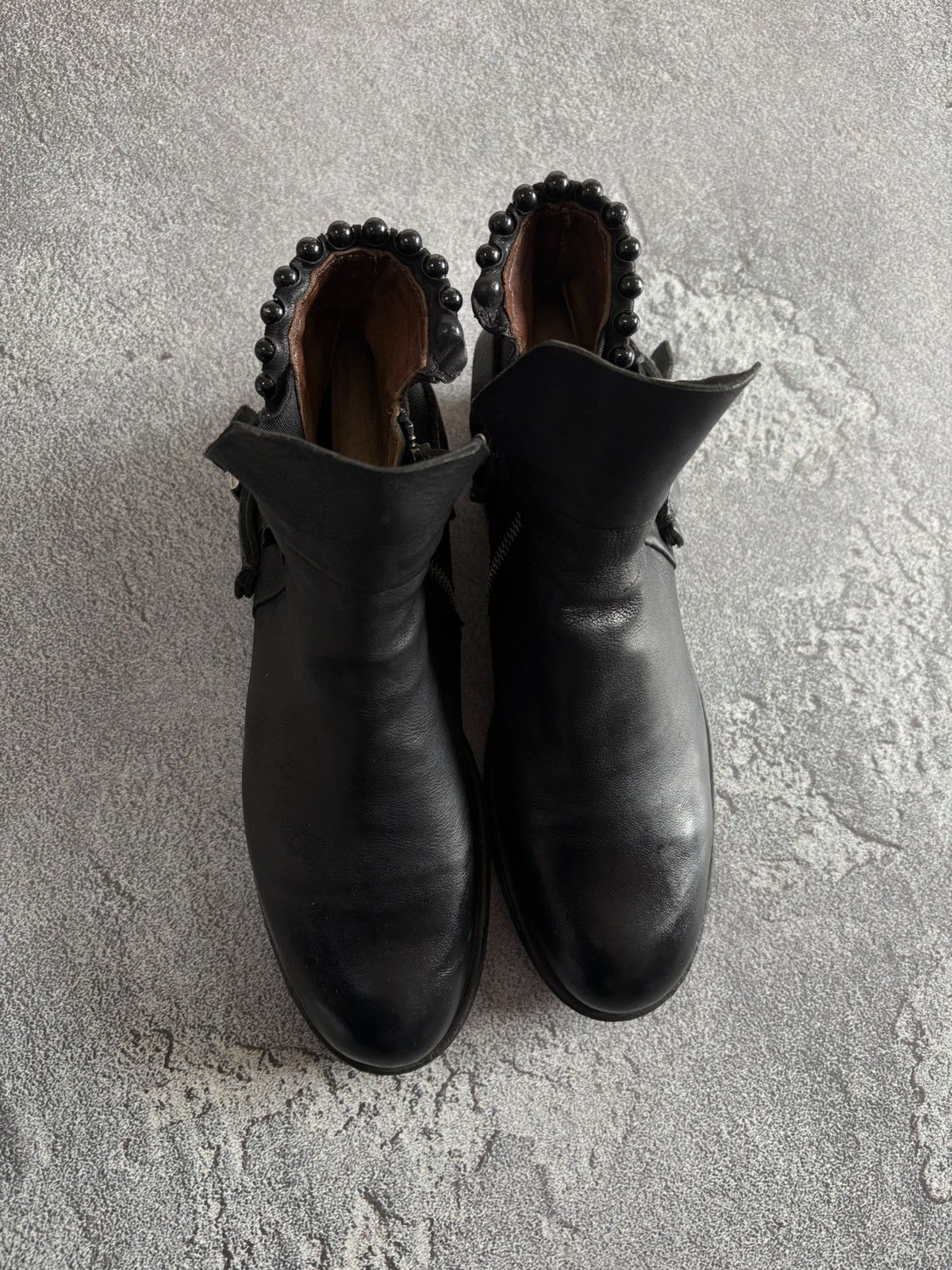 A.S.98 A.S.98 Airstep Avant Garde Ankle Biker Black Boots sz 39 Size US 9 / IT 39 - 6 Thumbnail