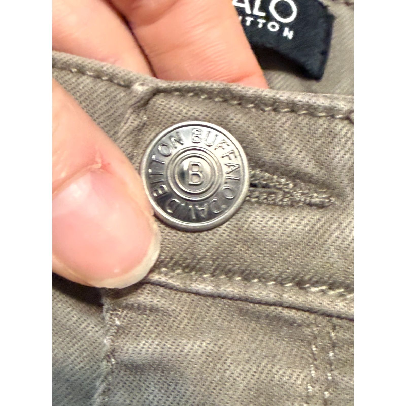 Buffalo David Bitton Buffalo David Bitton Jeans Womens 12/32 Brown Mid Rise Soft Stretch Ankle Skinny Size 34" / US 12 / IT 48 - 4 Thumbnail