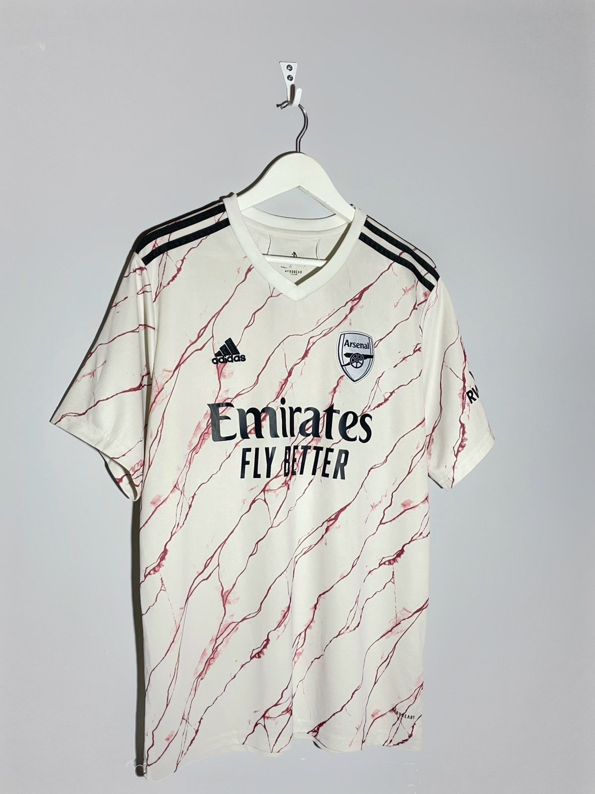 Adidas Arsenal FC Adidas 2020/21 Y2k Streetwear Football Shirt Size US L / EU 52-54 / 3 - 2 Thumbnail