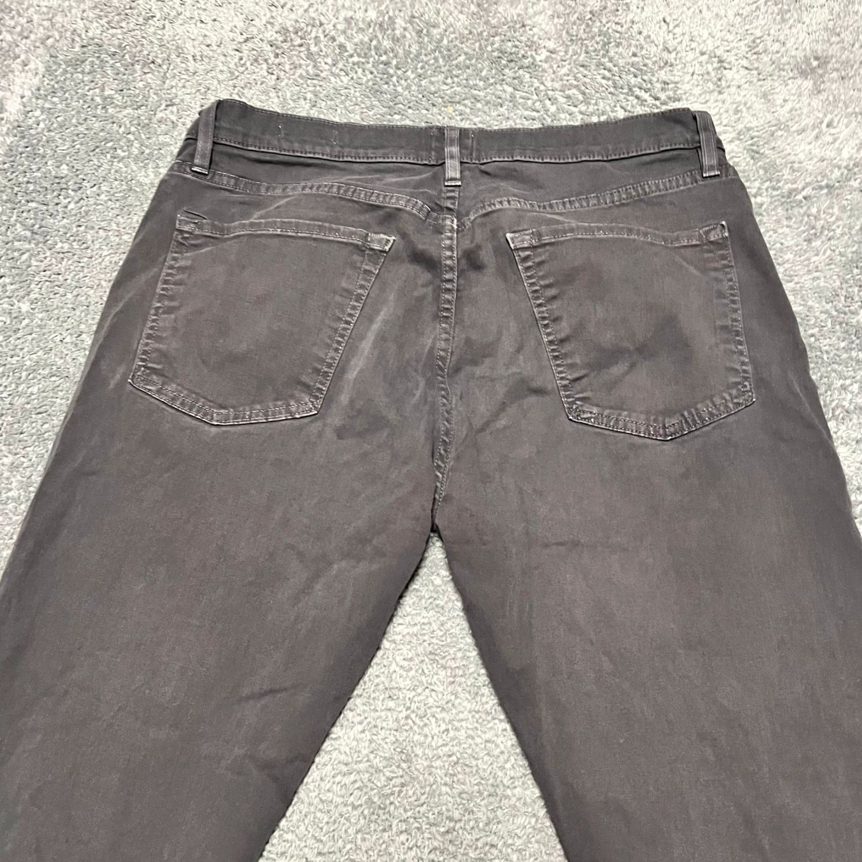 Flint And Tinder Flint And Tinder Pants Slim Fit Gray Men’s 33 Regular 34x29.5 Ankle Ink Gray Mens Size US 33 - 3 Thumbnail