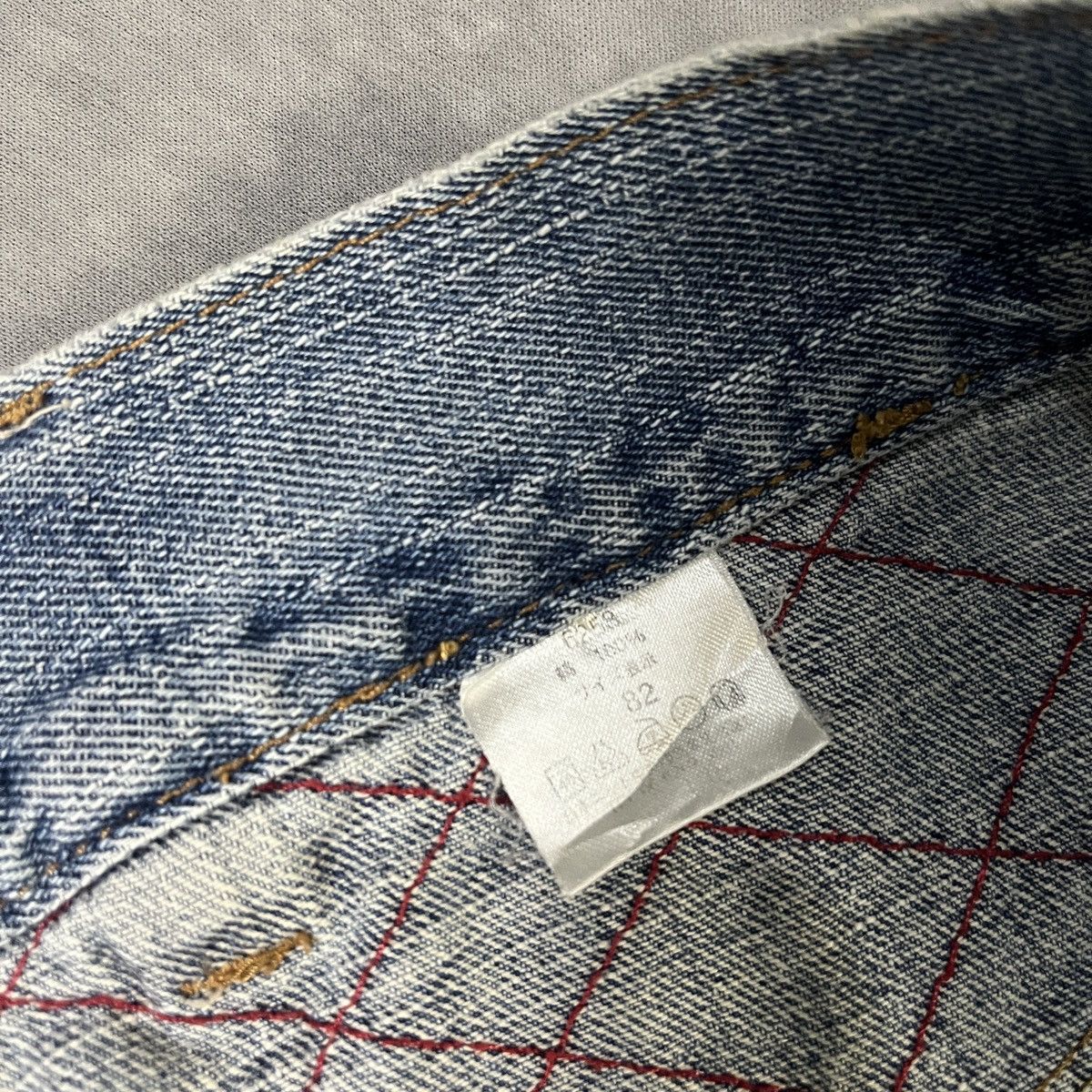 Japanese Brand Rare Japanese Art Denim – Sakura Blossom Embroidery Size US 34 / EU 50 - 9 Thumbnail