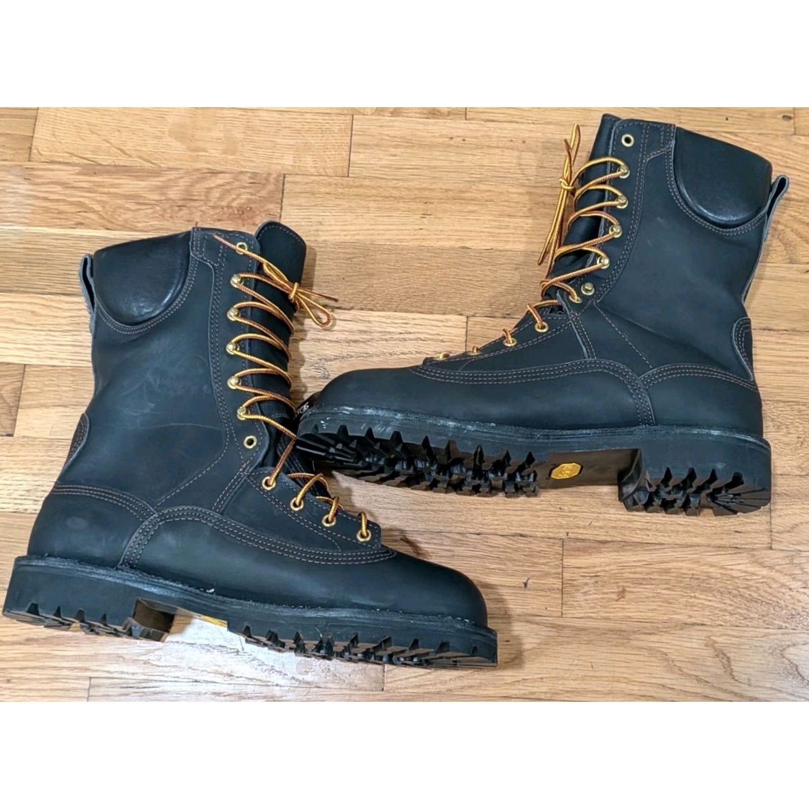 Danner Danner Ft. Lewis GTX 400G Thinsulate Boots 12100 1311703 Black 10.5 Mens Workwear Lace Up Insulated Steel Toe Leather Size US 11 / EU 44 - 5 Thumbnail