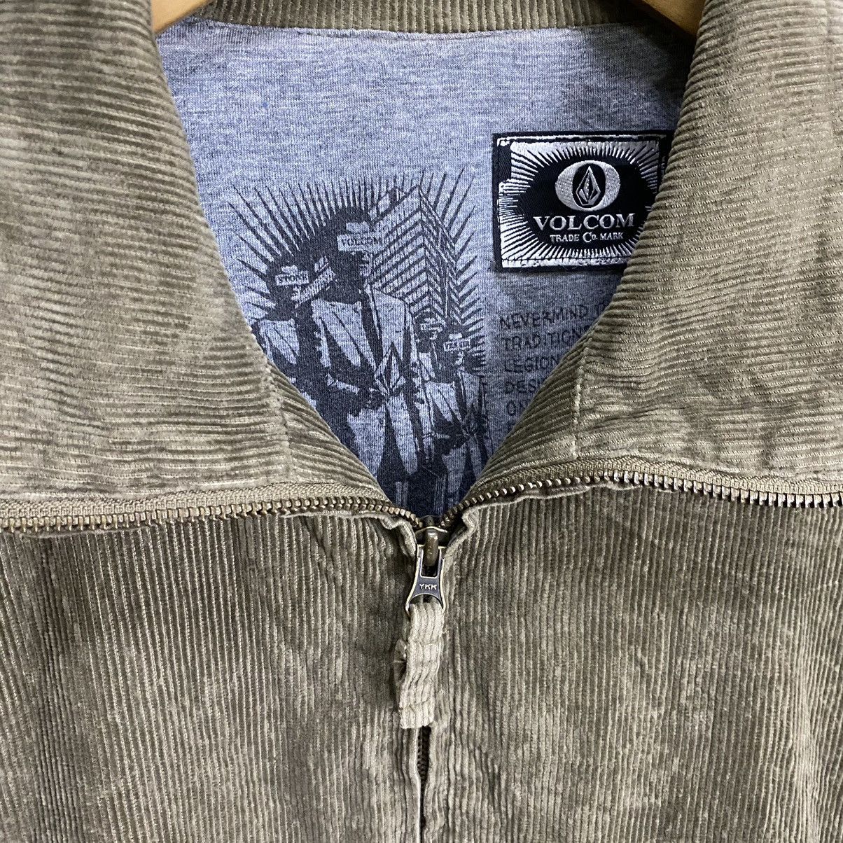 Vintage Volcom Stone corduroy zipper jacket