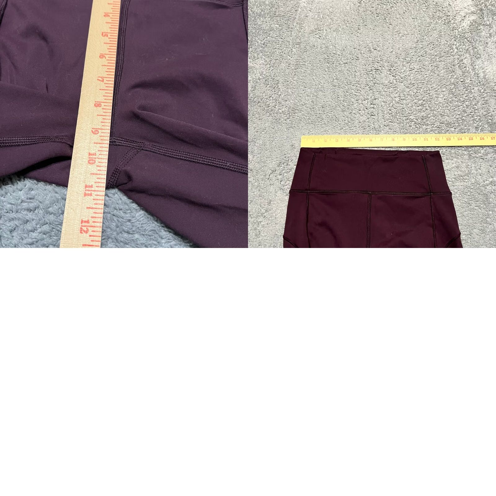 Lululemon Lululemon Leggings Womens 6 In Movement Maroon Everlux Gym W5ANXS Womens Size 6 Leggings Red Movement Everlux Compression Shoes? Size 28" / US 6 / IT 42 - 8 Thumbnail