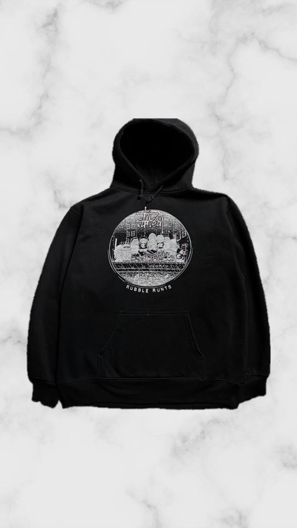 Stussy VTG Stussy Rubble Runts Hoodie Size US L / EU 52-54 / 3 - 1 Thumbnail