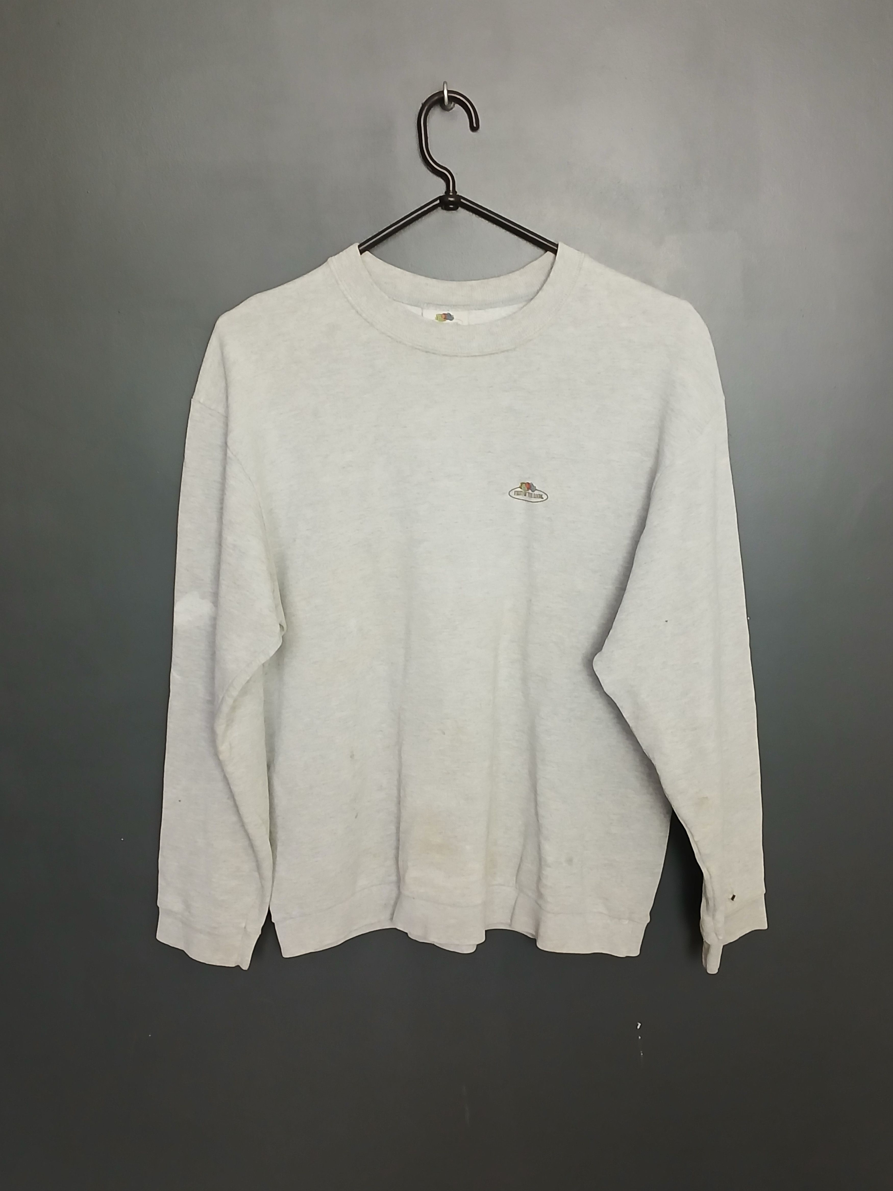 Fruit Of The Loom Vintage Fruit Of The Loom Sweatshirt Size US S / EU 44-46 / 1 - 1 Thumbnail