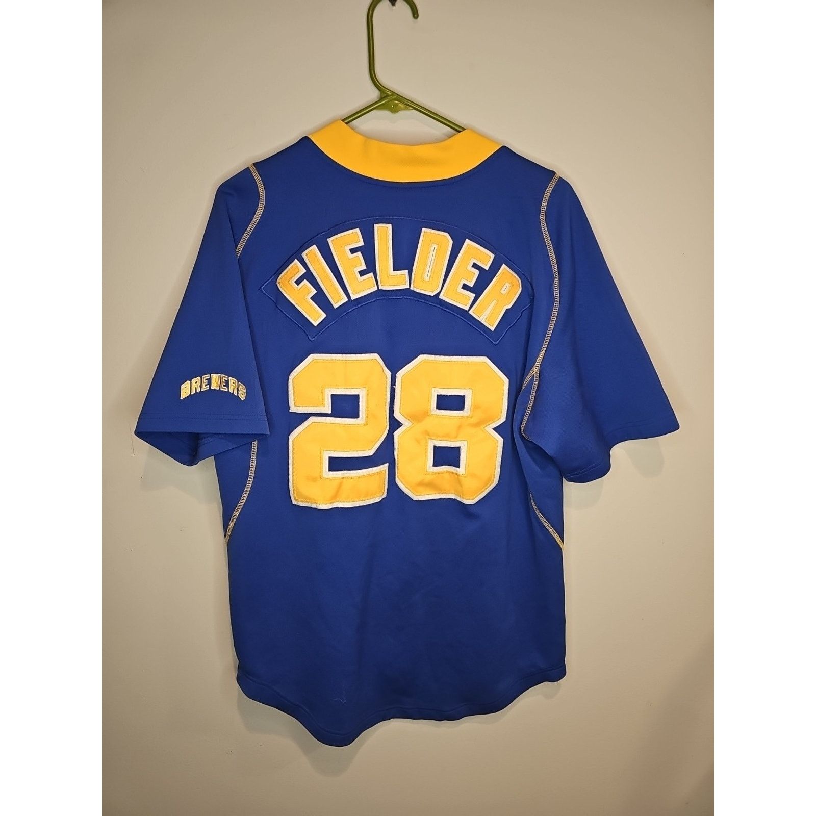 Nike Y2K Nike Milwaukee Brewers Prince Fielder #28 Jersey size S Size US S / EU 44-46 / 1 - 7 Thumbnail