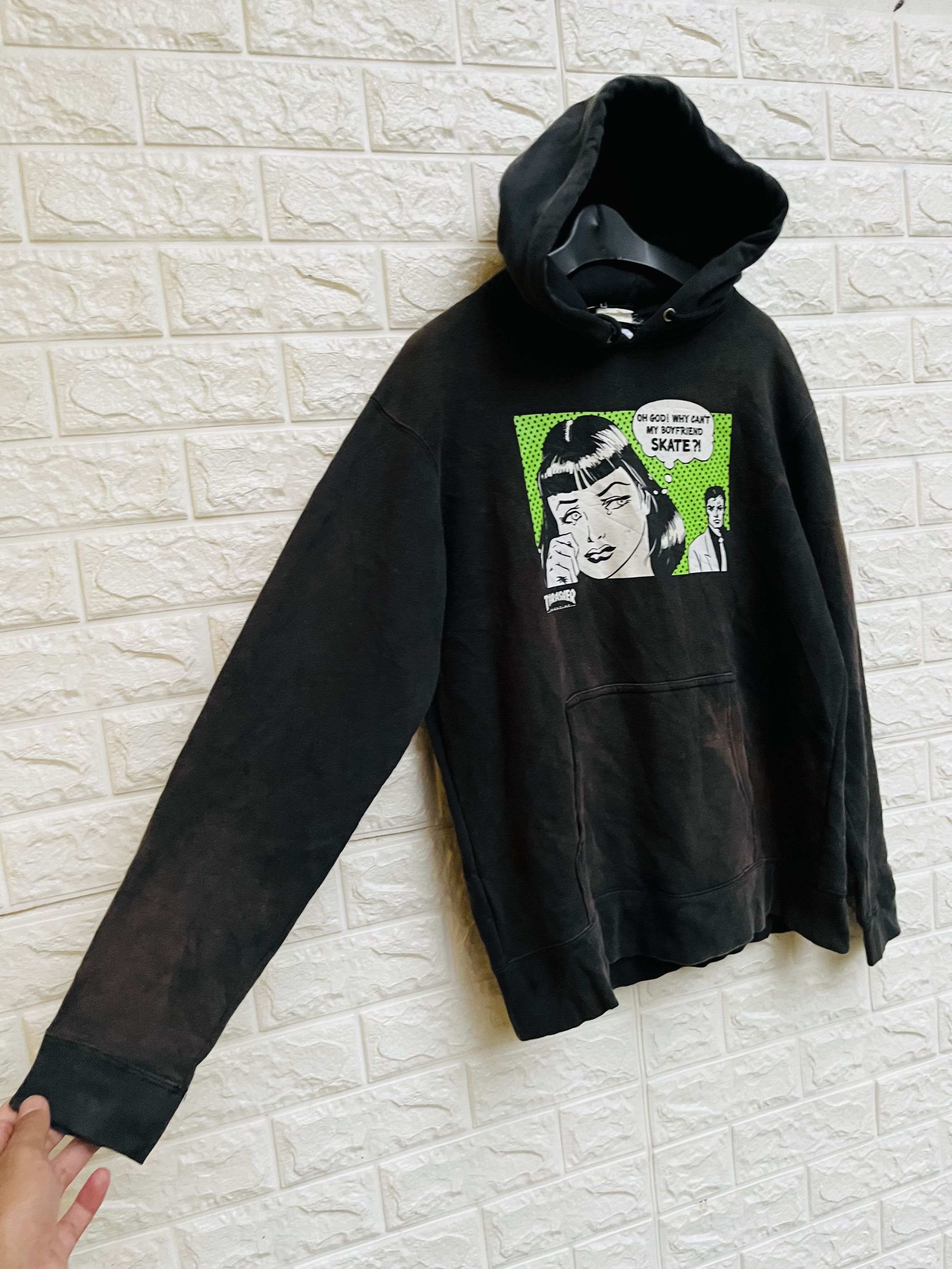 Japanese Brand × Thrasher × Vintage Vintage Thrasher Skateboarding Designed Streetwear Style Size US M / EU 48-50 / 2 - 4 Thumbnail