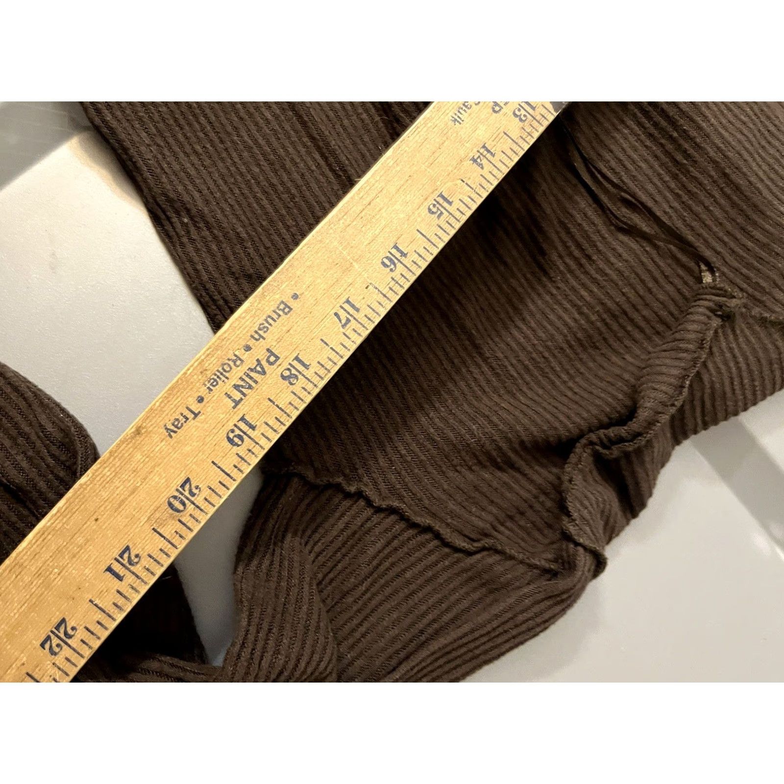 Zara Zara Solid Womens Knit Long Sleeve Brown Small Blouse Size S / US 4 / IT 40 - 5 Thumbnail