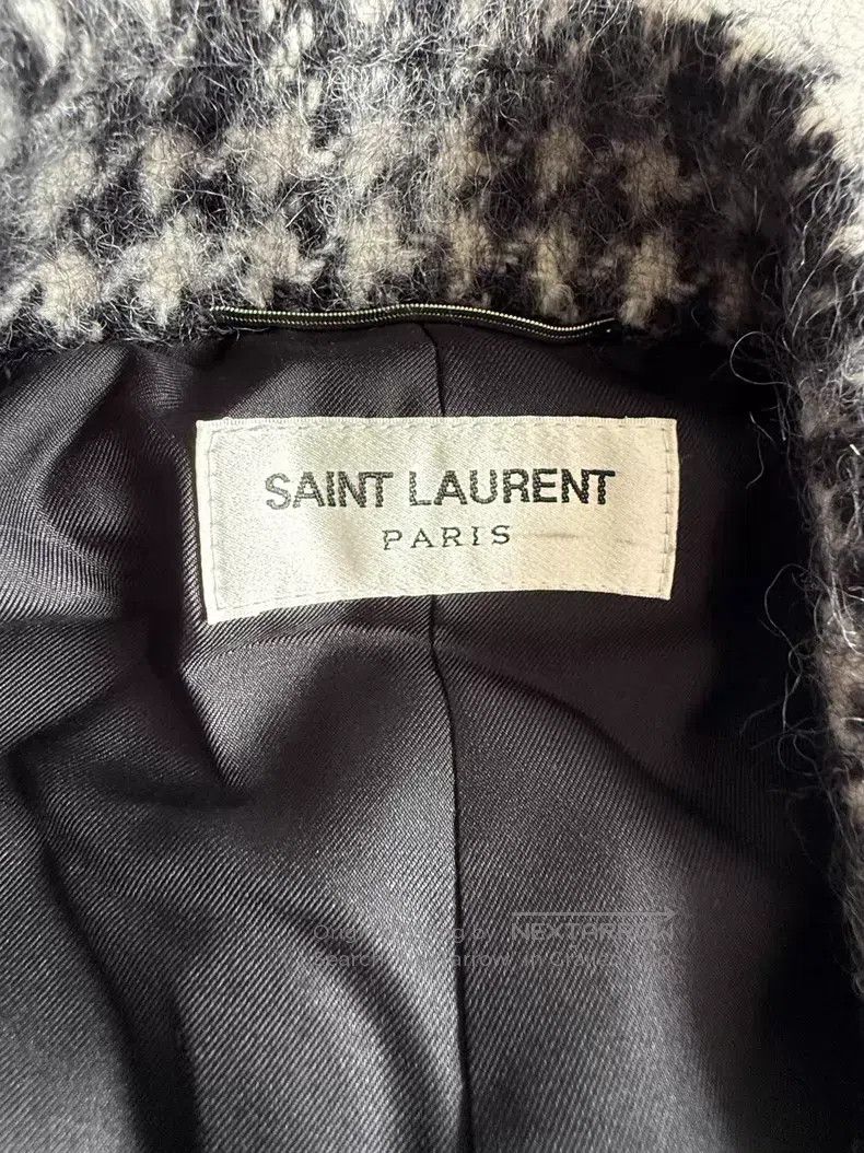 Saint Laurent Paris Saint Laurent Paris Mohair Wool Blazer Size US M / EU 48-50 / 2 - 2 Thumbnail