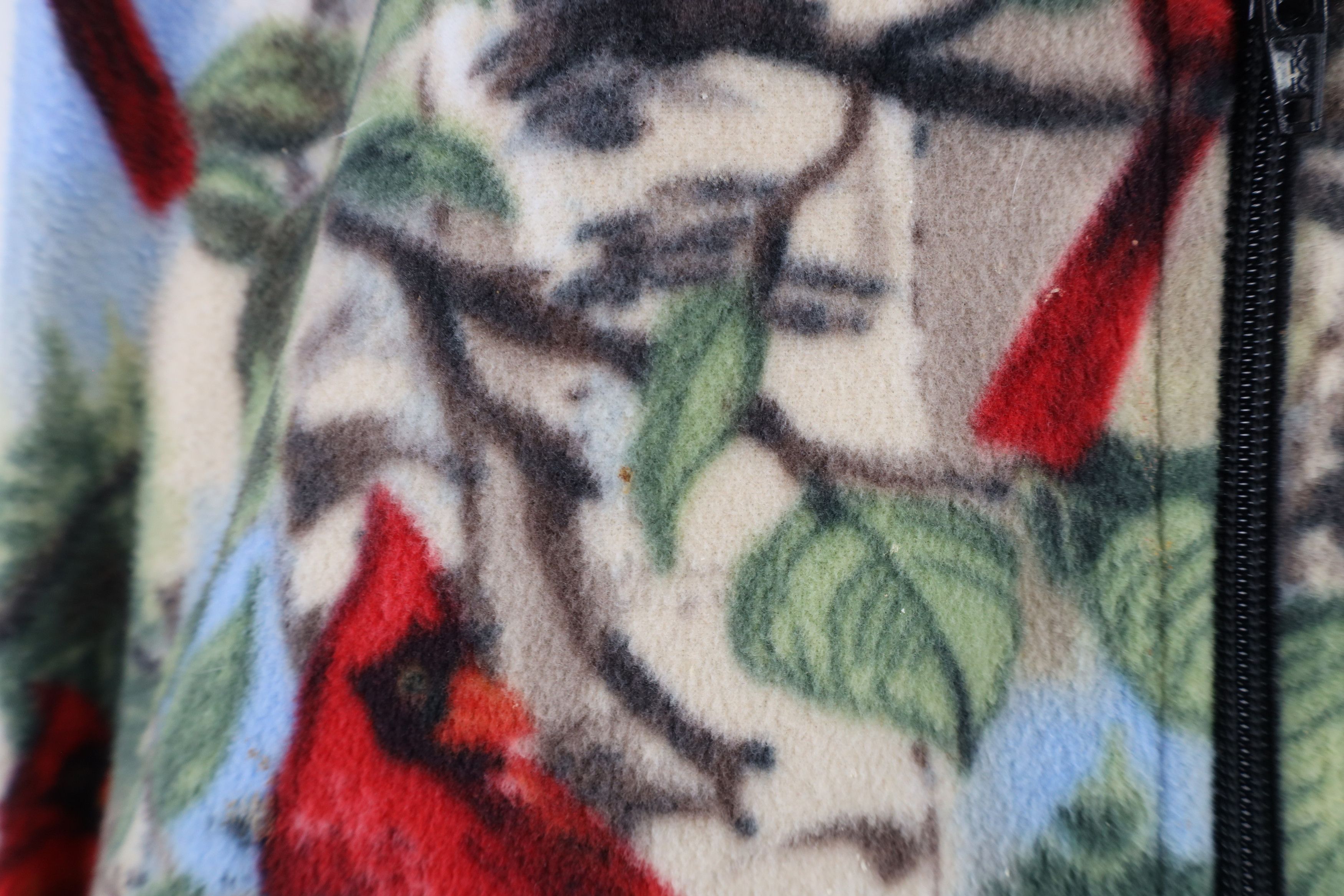 Vintage Vintage 90s Streetwear All Over Print Fleece Vest Jacket USA Size XL / US 12-14 / IT 48-50 - 6 Thumbnail