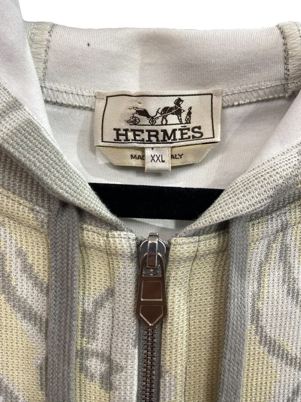 Hermes Hermés SS21 Horse Pattern Hoodie Size US XXL / EU 58 / 5 - 6 Thumbnail