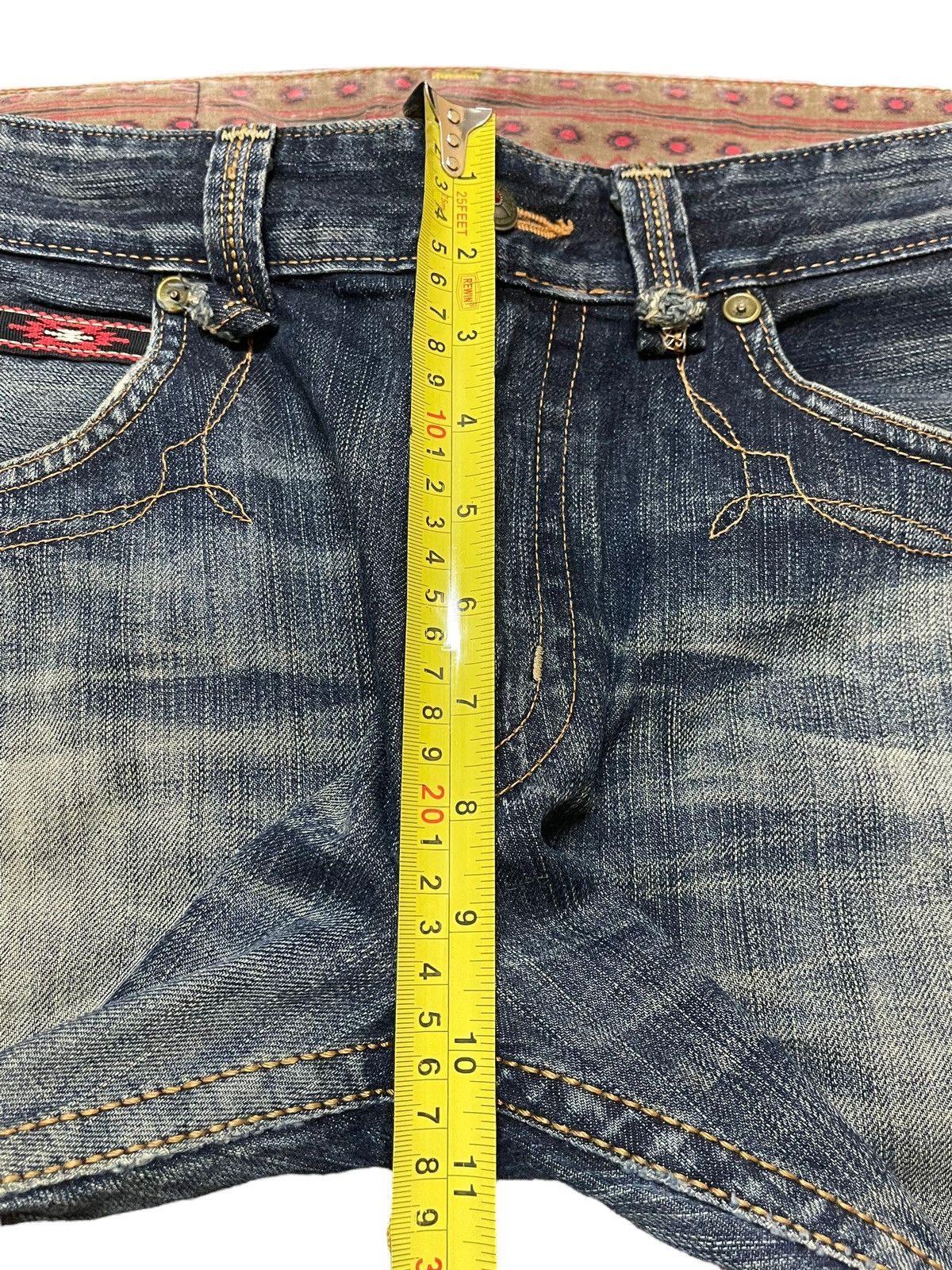 Edwin Japan XV Exclusive Vintage Mud Wash Distressed Jeans