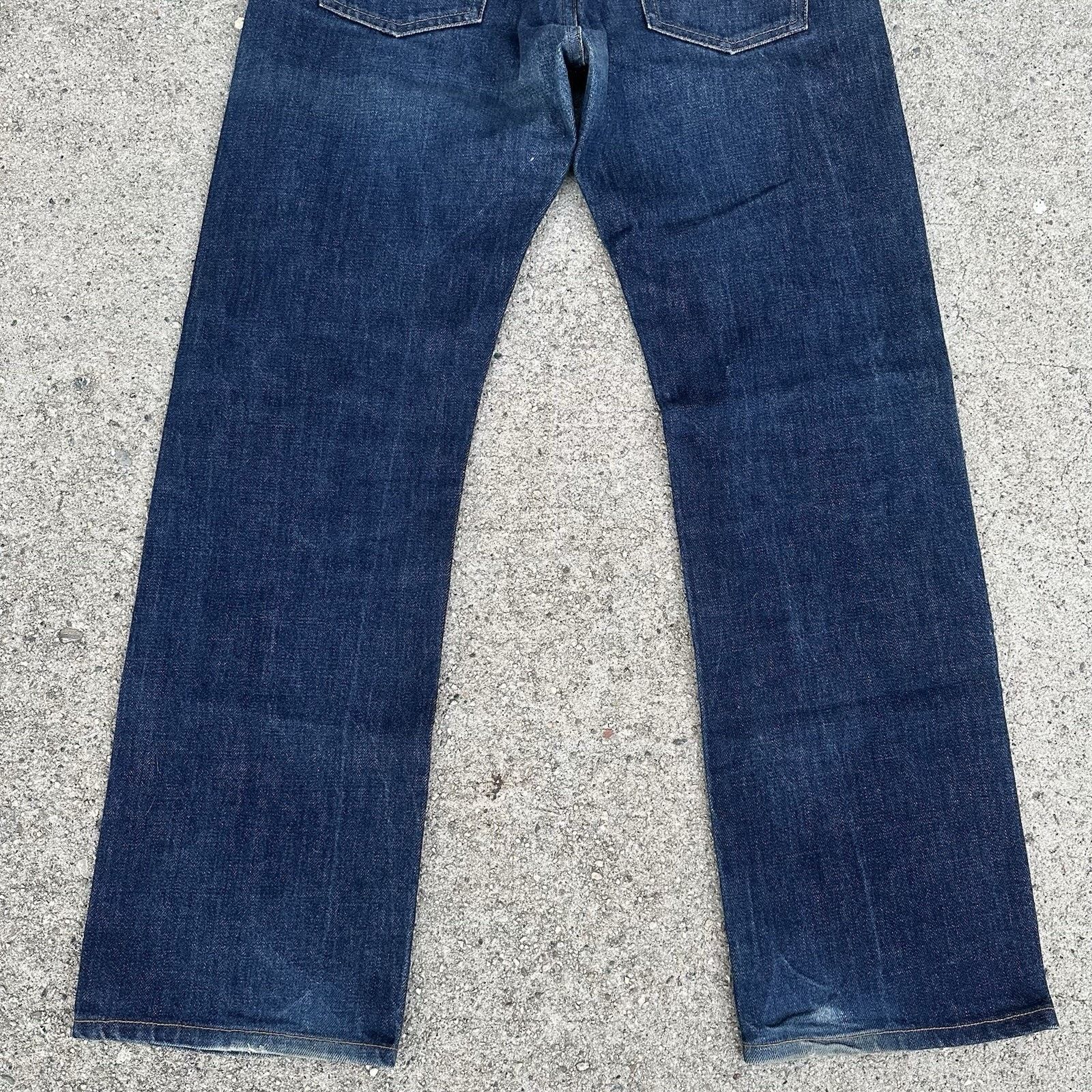 A.P.C. APC Dark Wash Raw Selvedge Denim Jeans Size 31 Actual 34x30 Size US 31 - 6 Thumbnail