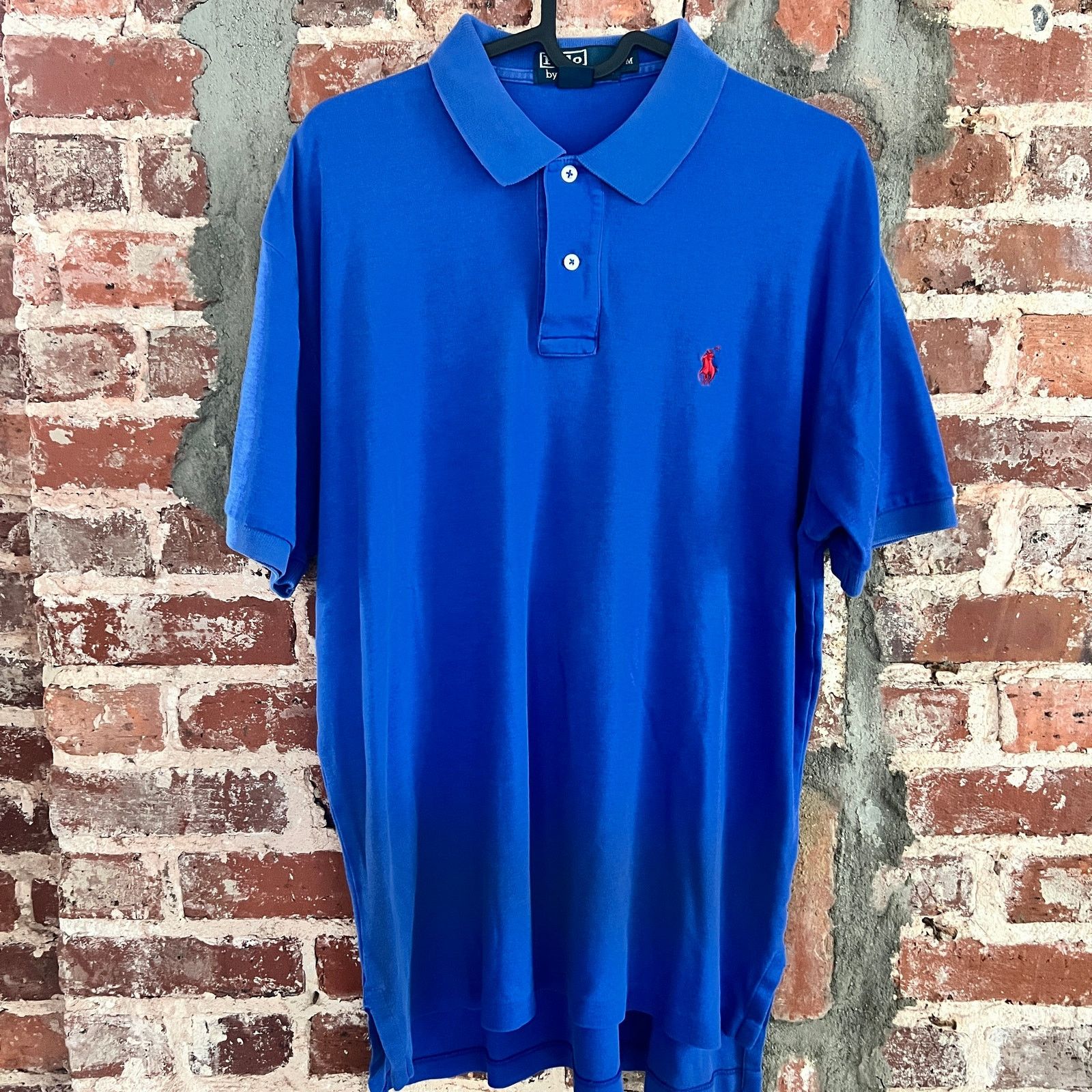 Polo Ralph Lauren Polo Ralph Lauren Men's Blue Polo Shirt Size M 21x28 Size US M / EU 48-50 / 2 - 2 Thumbnail
