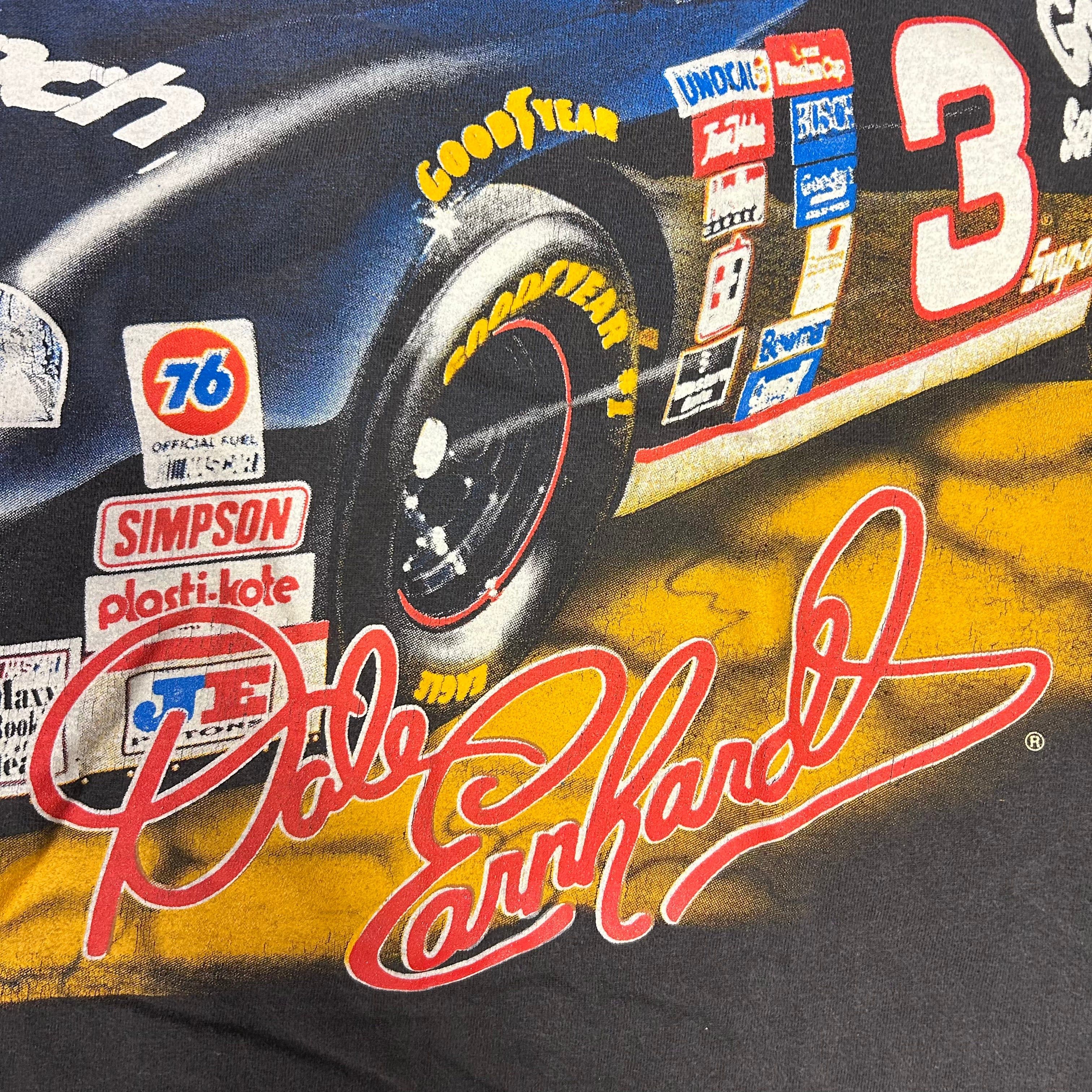 NASCAR 90s NASCAR Dale Earnhardt T-Shirt All Over Print Size US XL / EU 56 / 4 - 3 Thumbnail